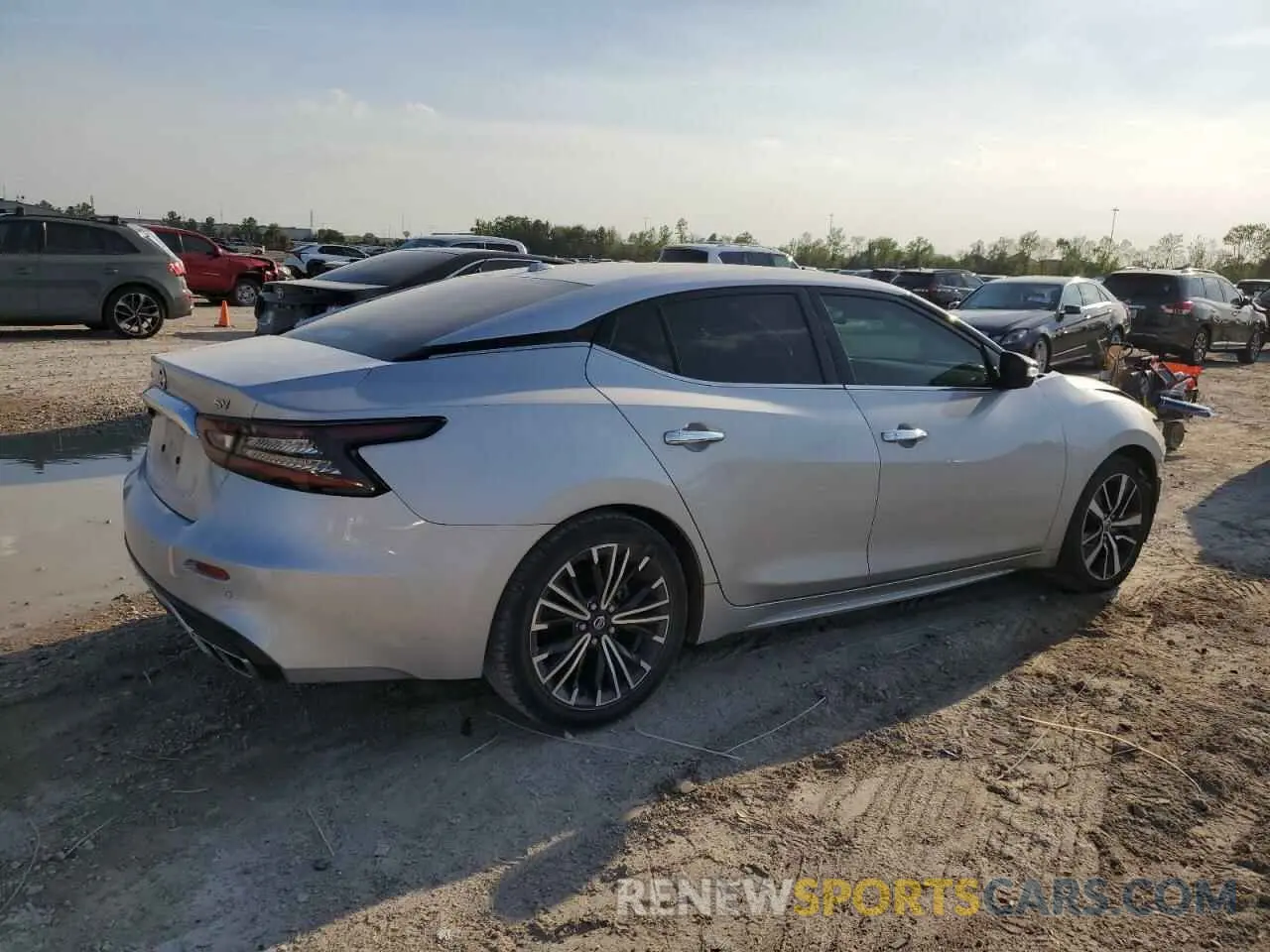 3 fotografías del automóvil dañado 1N4AA6CV3NC503318 NISSAN MAXIMA 2022
