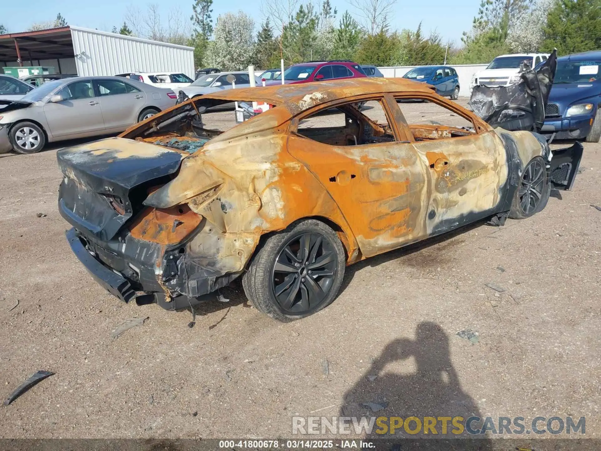 4 fotografías del automóvil dañado 1N4AA6CV4NC506759 NISSAN MAXIMA 2022