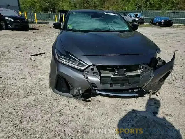 13 fotografías del automóvil dañado 1N4AA6CV5NC503868 NISSAN MAXIMA 2022