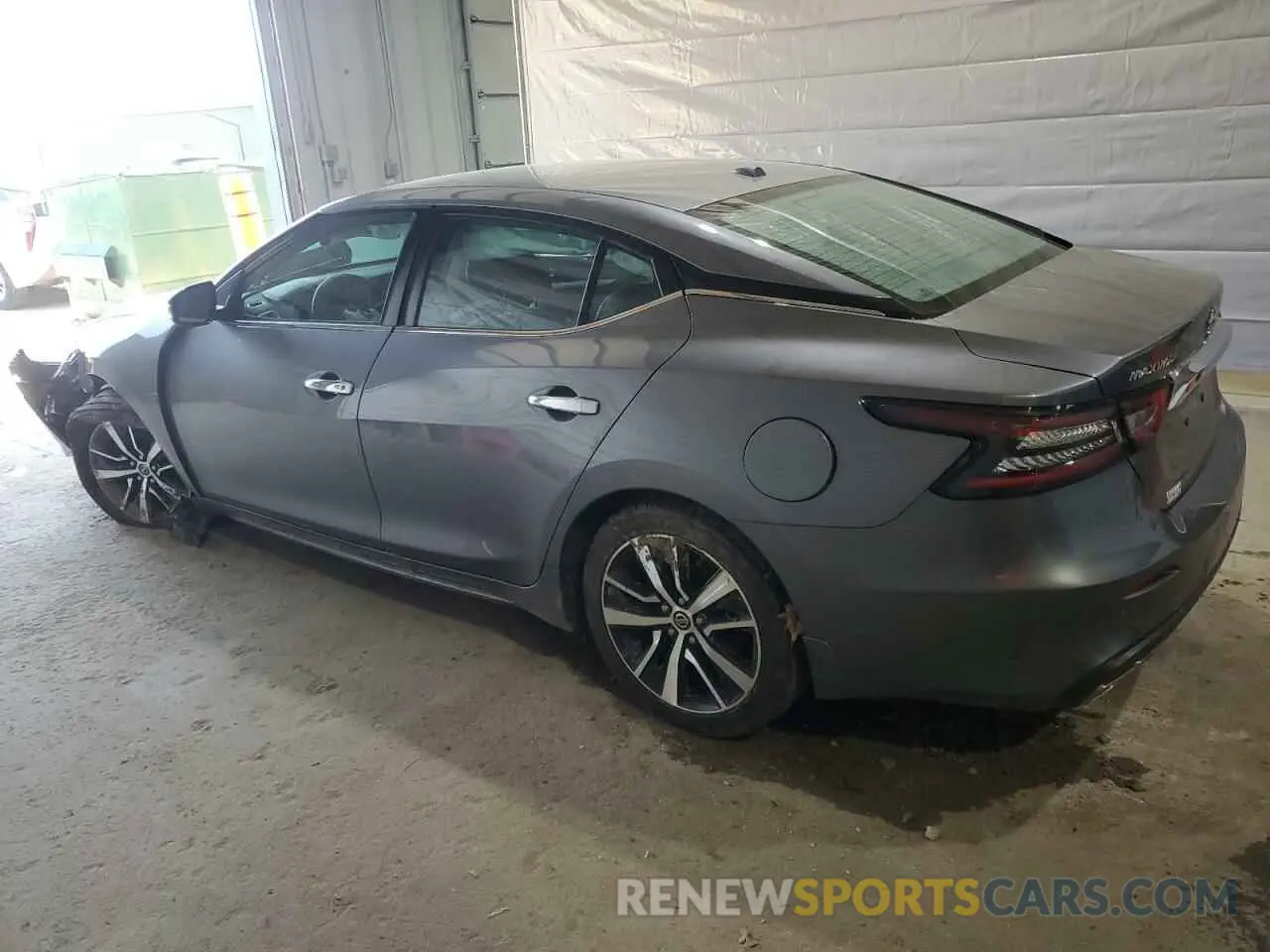 2 fotografías del automóvil dañado 1N4AA6CV5NC503868 NISSAN MAXIMA 2022