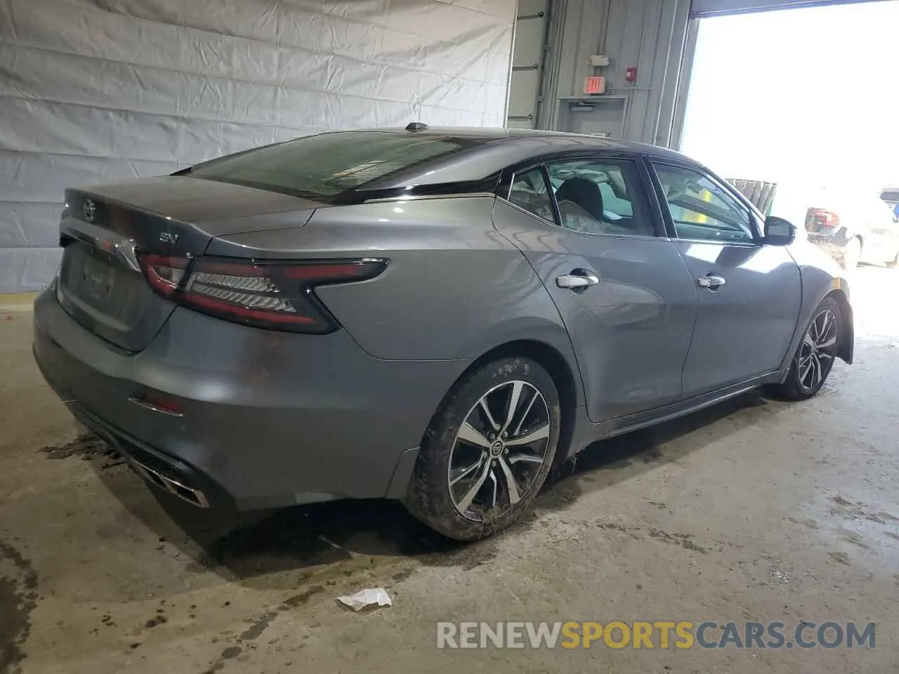 3 fotografías del automóvil dañado 1N4AA6CV5NC503868 NISSAN MAXIMA 2022