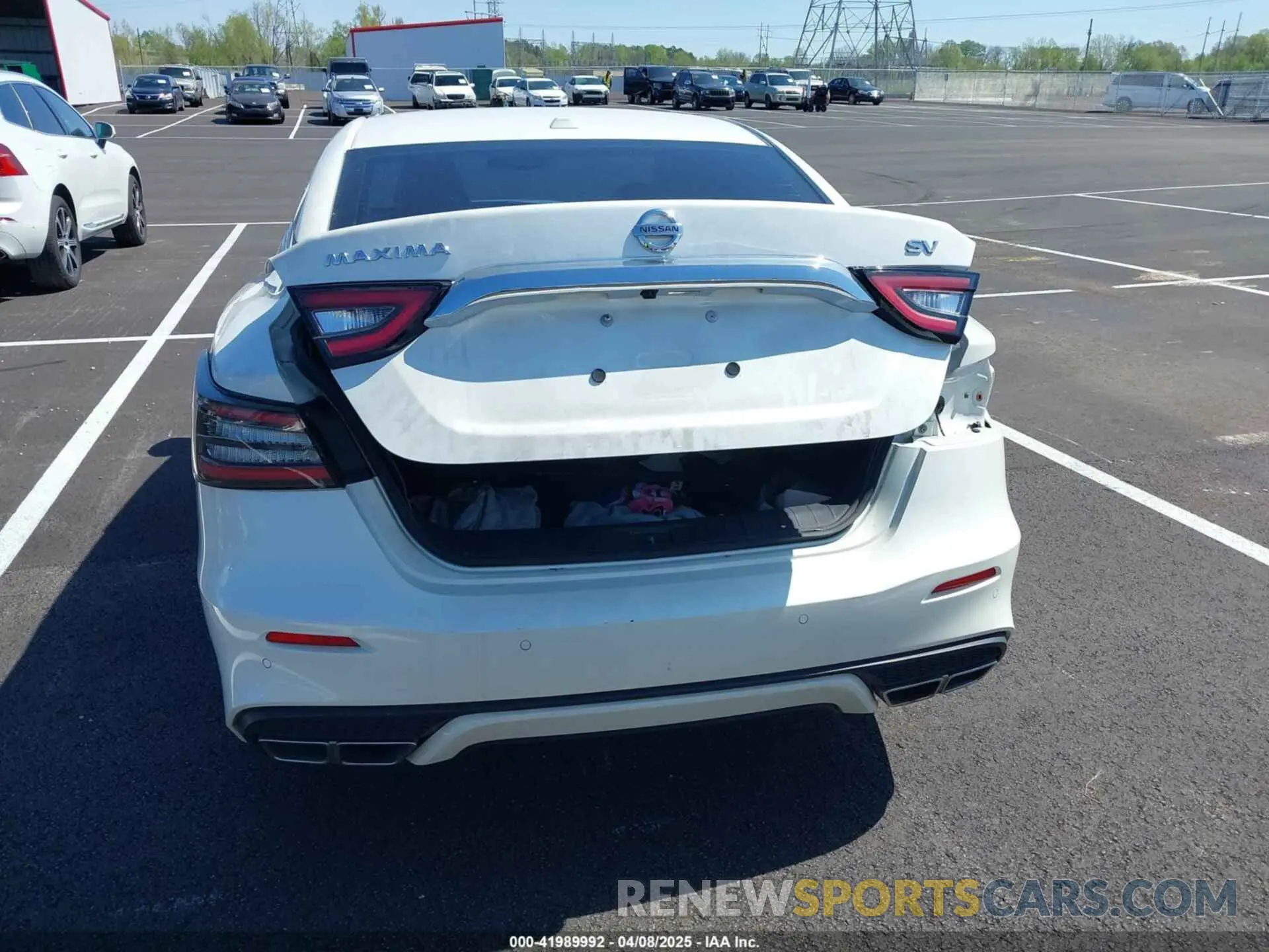 16 fotografías del automóvil dañado 1N4AA6CV5NC504051 NISSAN MAXIMA 2022