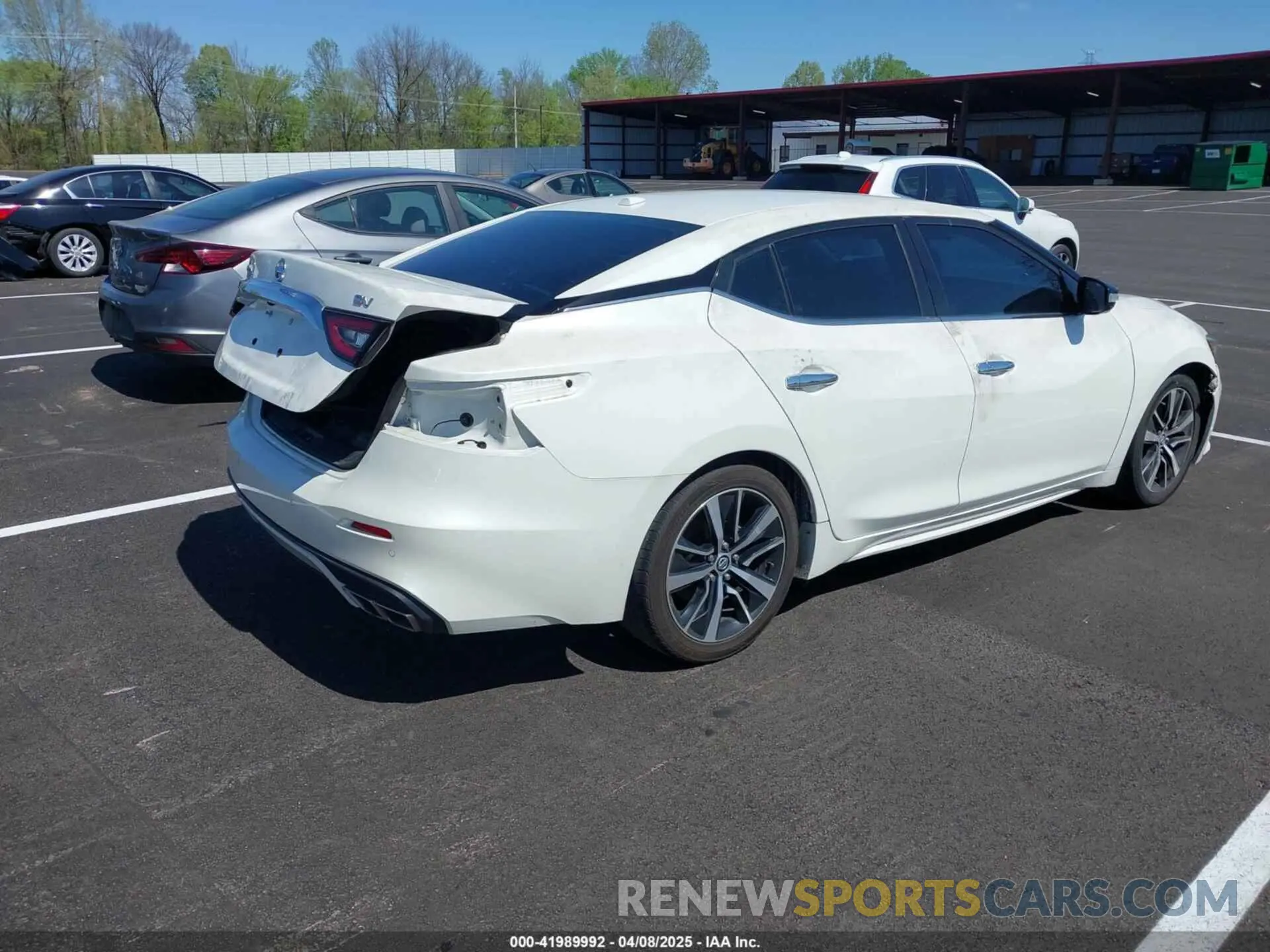 4 fotografías del automóvil dañado 1N4AA6CV5NC504051 NISSAN MAXIMA 2022