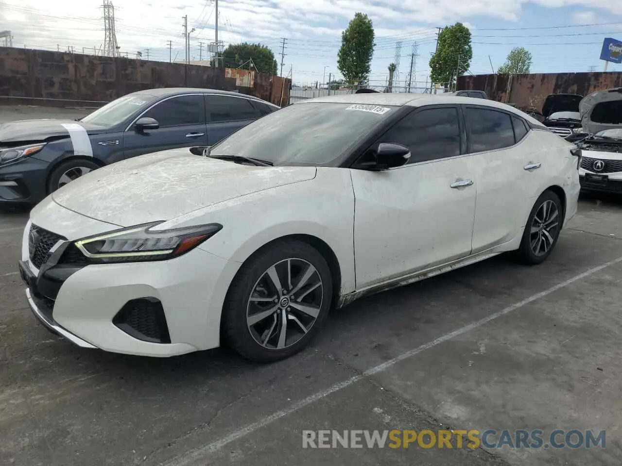1 fotografías del automóvil dañado 1N4AA6CV6NC502180 NISSAN MAXIMA 2022