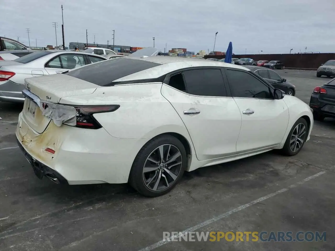 3 fotografías del automóvil dañado 1N4AA6CV6NC502180 NISSAN MAXIMA 2022