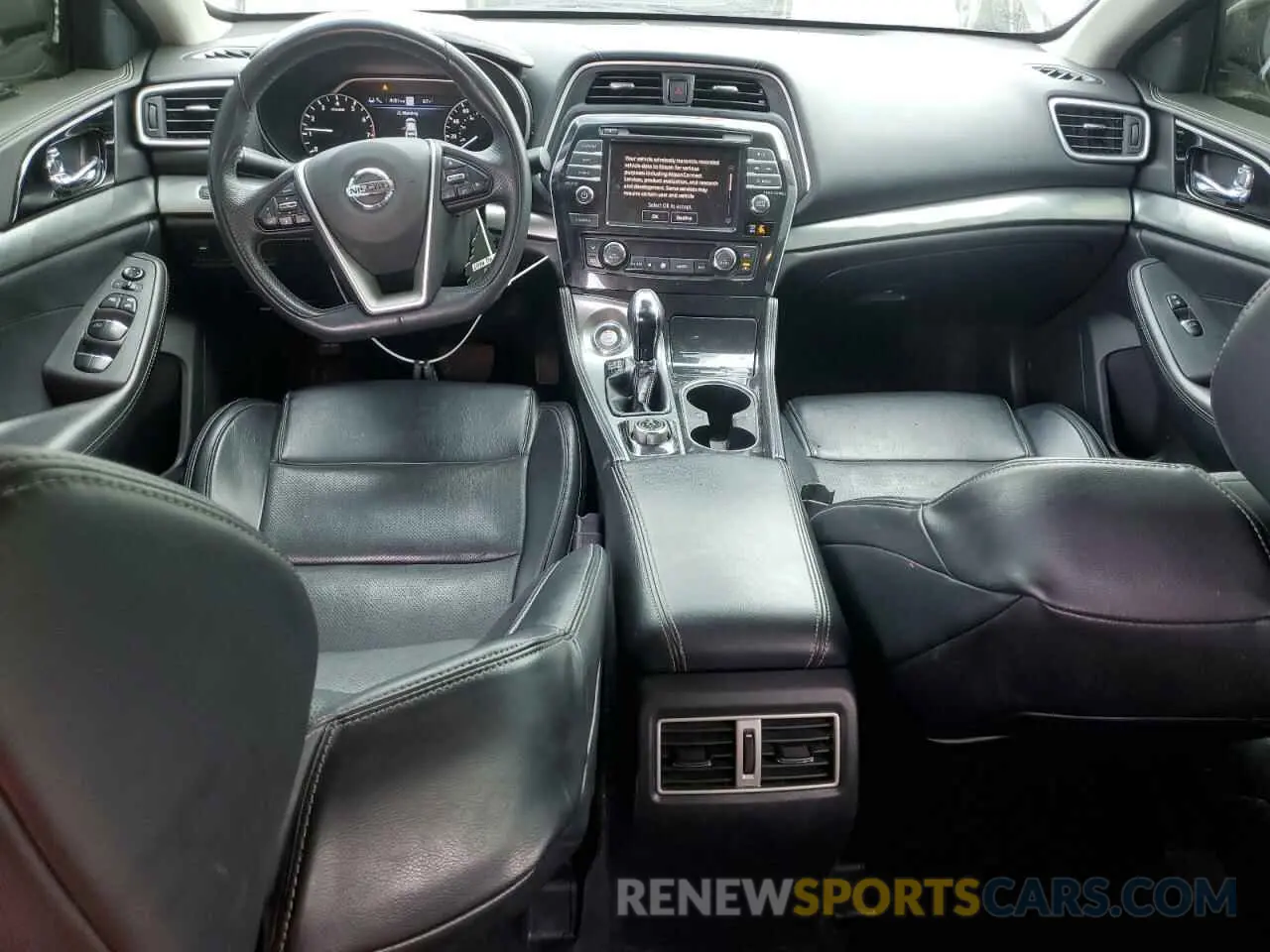 8 fotografías del automóvil dañado 1N4AA6CV6NC502180 NISSAN MAXIMA 2022