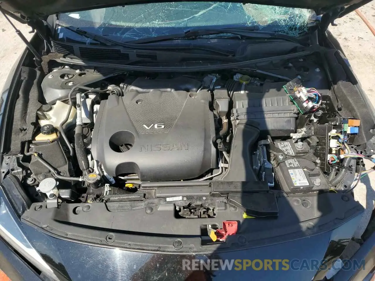 12 fotografías del automóvil dañado 1N4AA6CV7NC503449 NISSAN MAXIMA 2022