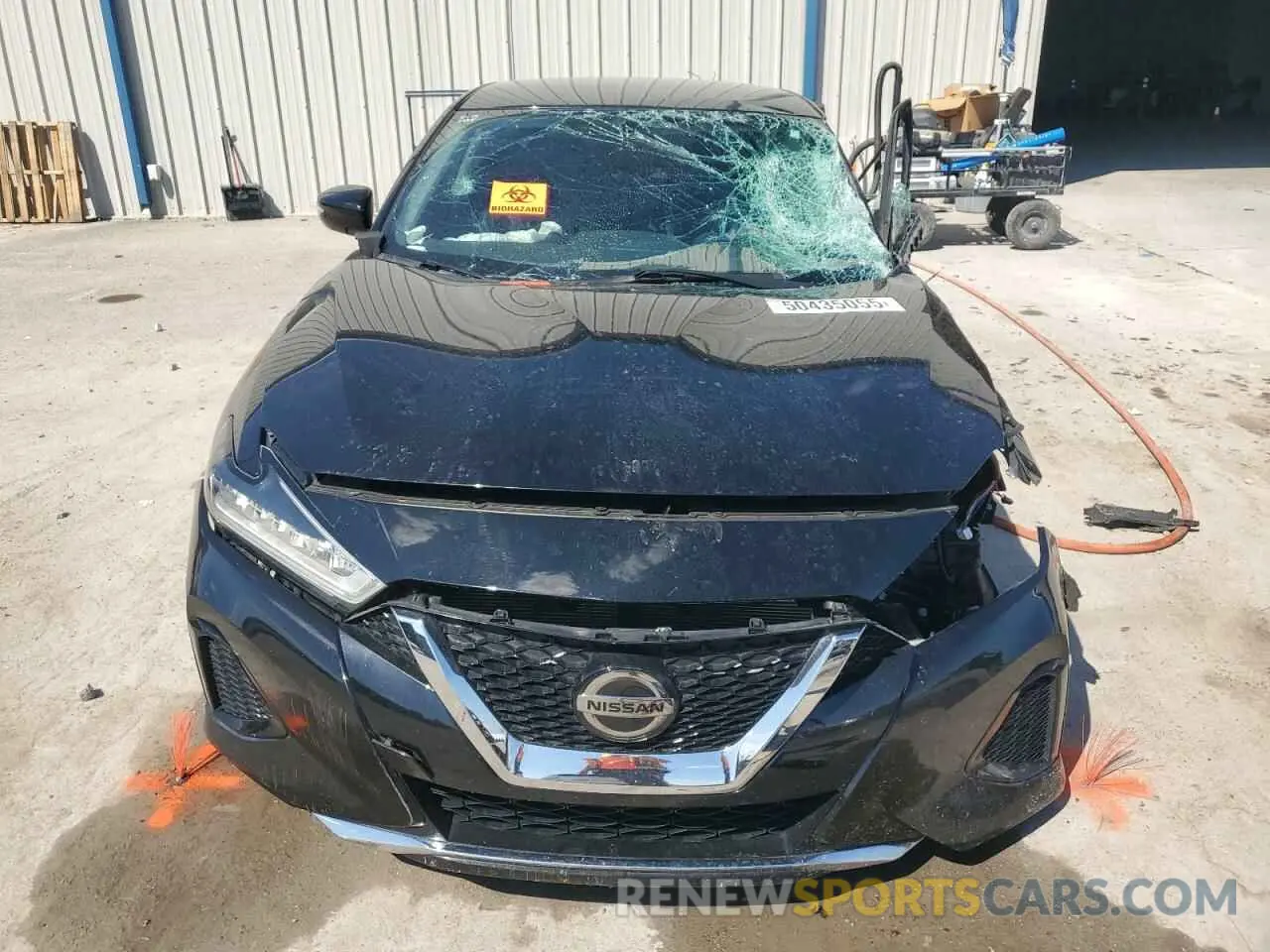 5 fotografías del automóvil dañado 1N4AA6CV7NC503449 NISSAN MAXIMA 2022
