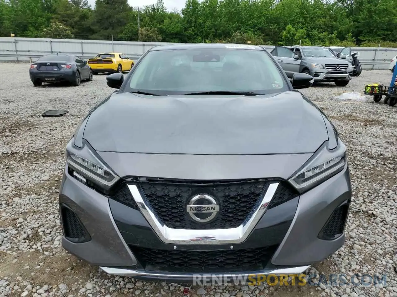 5 fotografías del automóvil dañado 1N4AA6CV7NC505556 NISSAN MAXIMA 2022