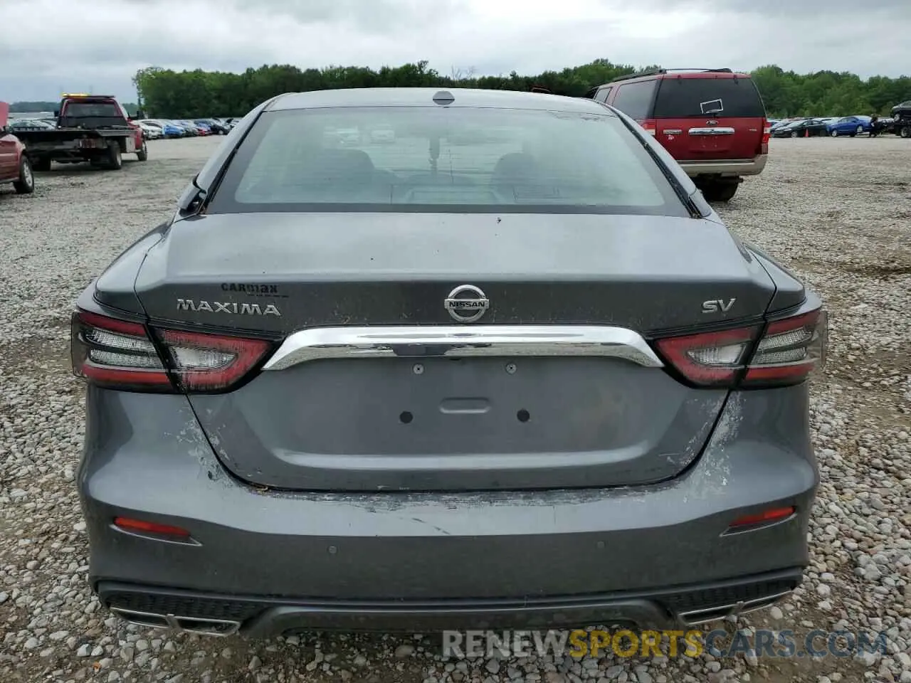 6 fotografías del automóvil dañado 1N4AA6CV7NC505556 NISSAN MAXIMA 2022