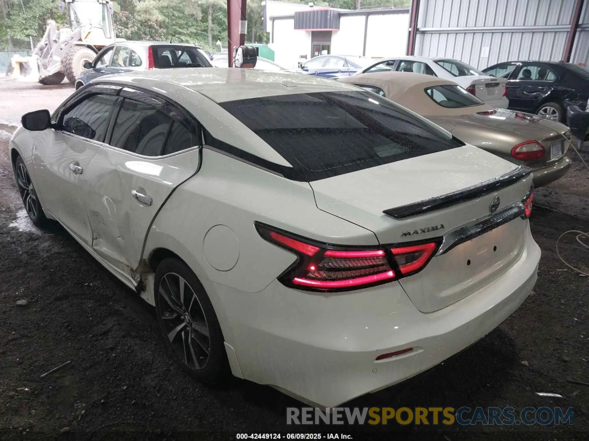 3 fotografías del automóvil dañado 1N4AA6CV7NC506917 NISSAN MAXIMA 2022