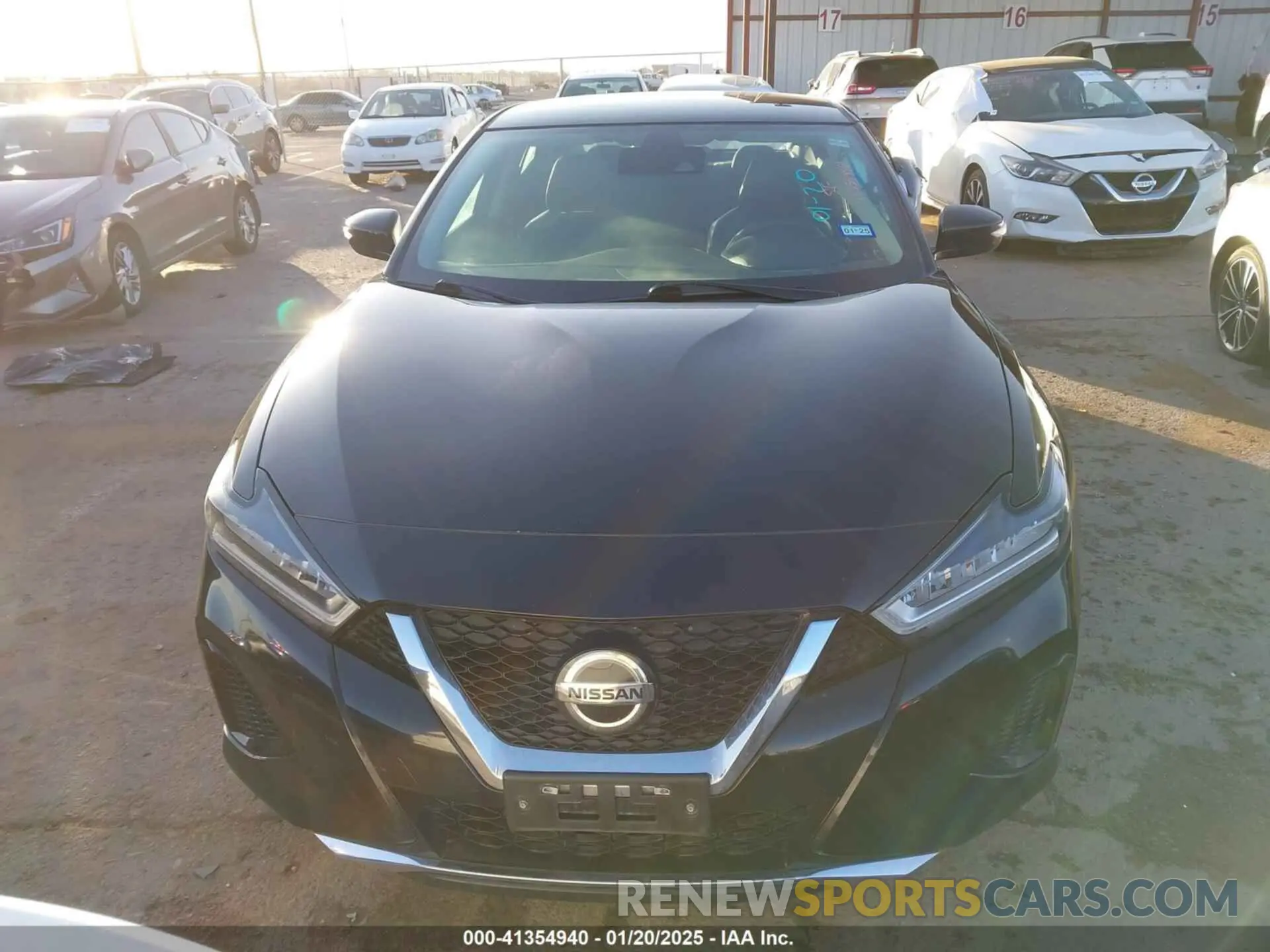 12 fotografías del automóvil dañado 1N4AA6CV8NC502553 NISSAN MAXIMA 2022