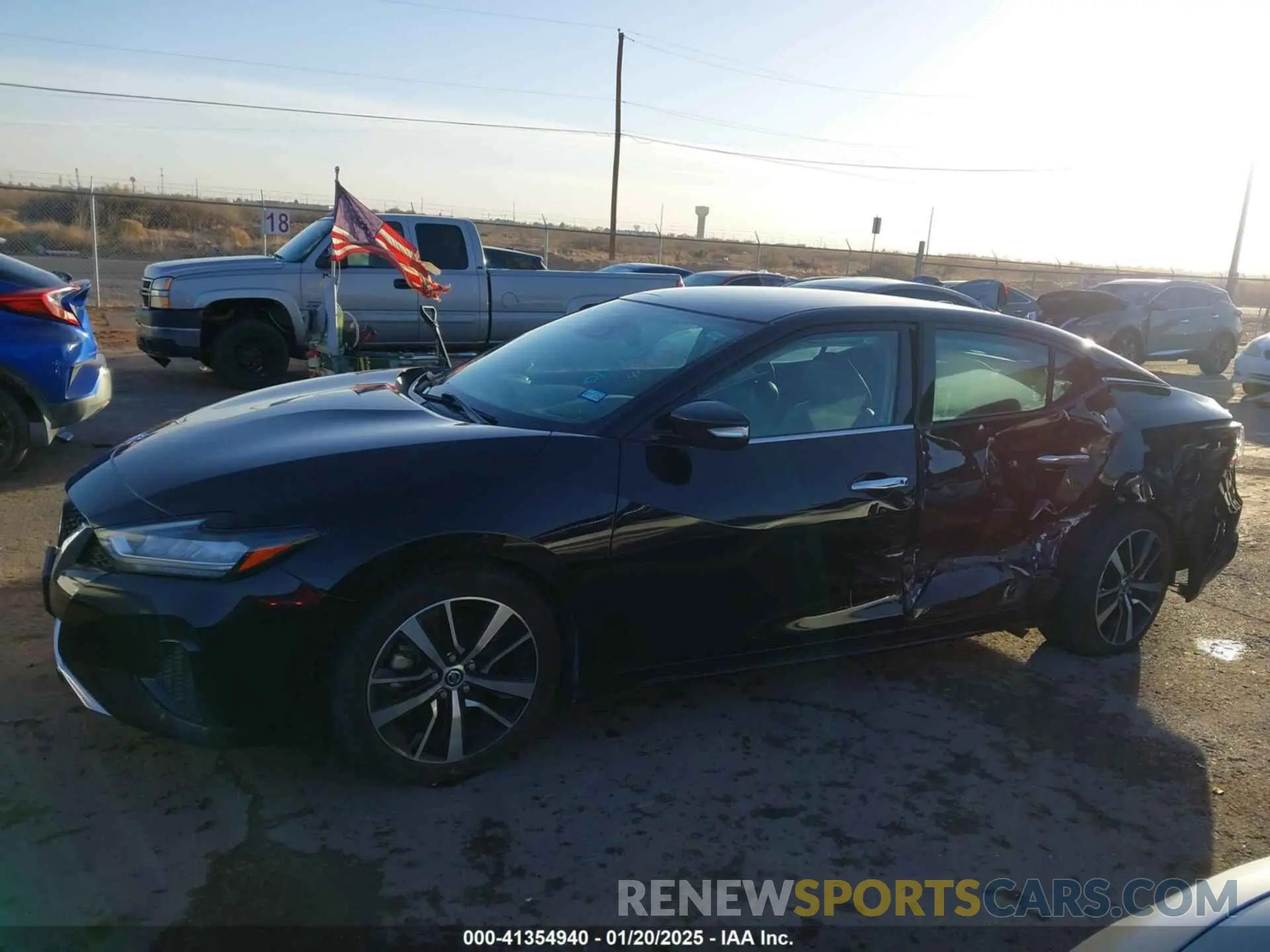 14 fotografías del automóvil dañado 1N4AA6CV8NC502553 NISSAN MAXIMA 2022