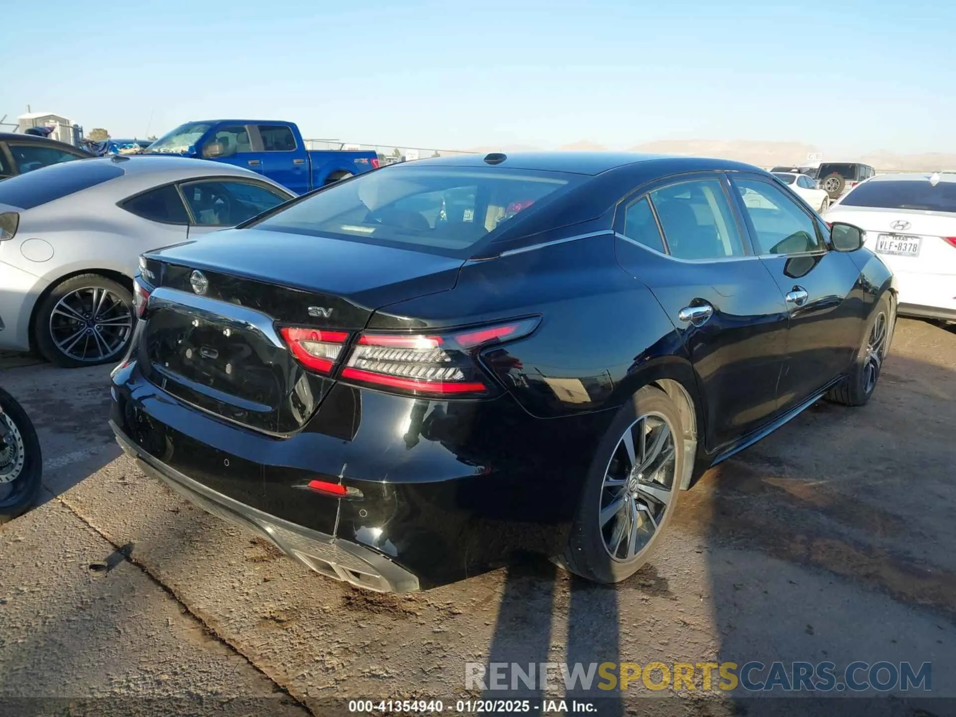 4 fotografías del automóvil dañado 1N4AA6CV8NC502553 NISSAN MAXIMA 2022