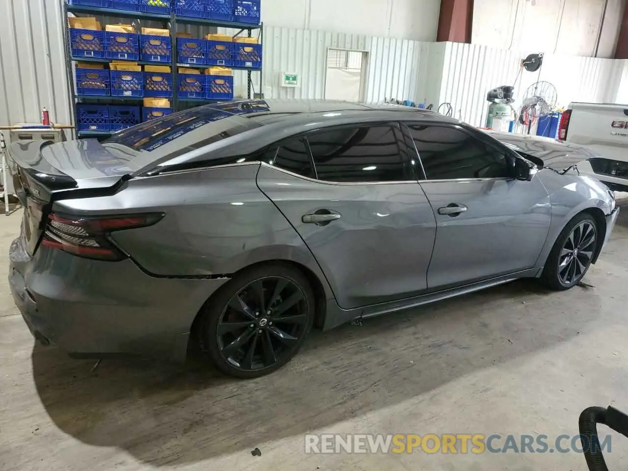 3 fotografías del automóvil dañado 1N4AA6EV1NC508790 NISSAN MAXIMA 2022