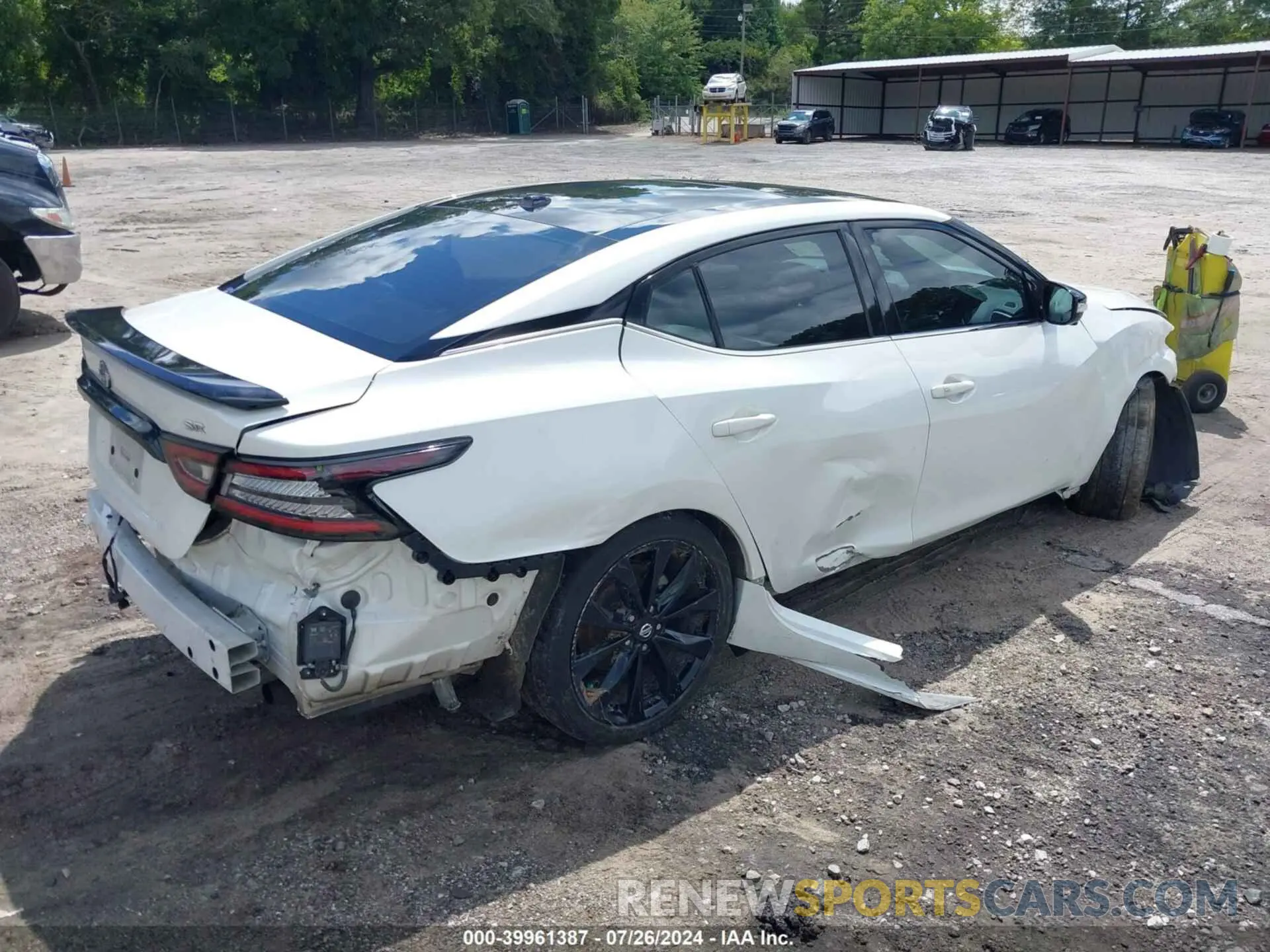 4 fotografías del automóvil dañado 1N4AA6EV2NC508135 NISSAN MAXIMA 2022