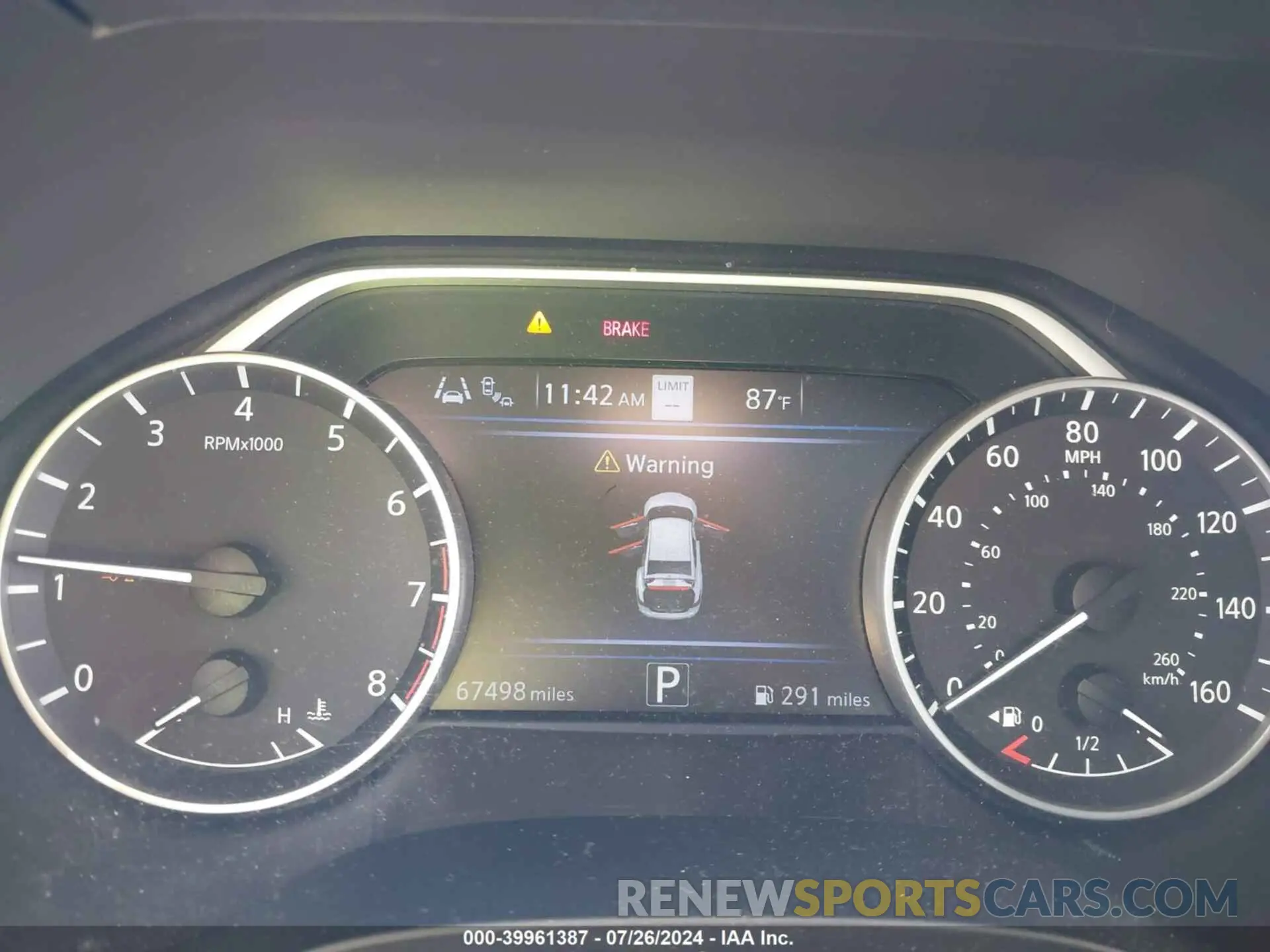 7 fotografías del automóvil dañado 1N4AA6EV2NC508135 NISSAN MAXIMA 2022