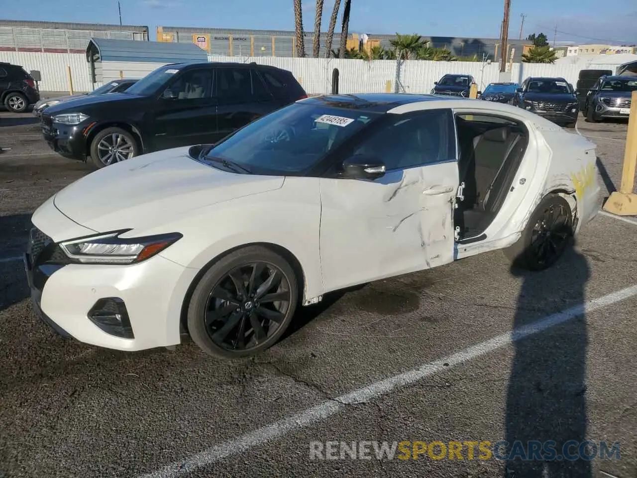 1 fotografías del automóvil dañado 1N4AA6EV7NC503111 NISSAN MAXIMA 2022