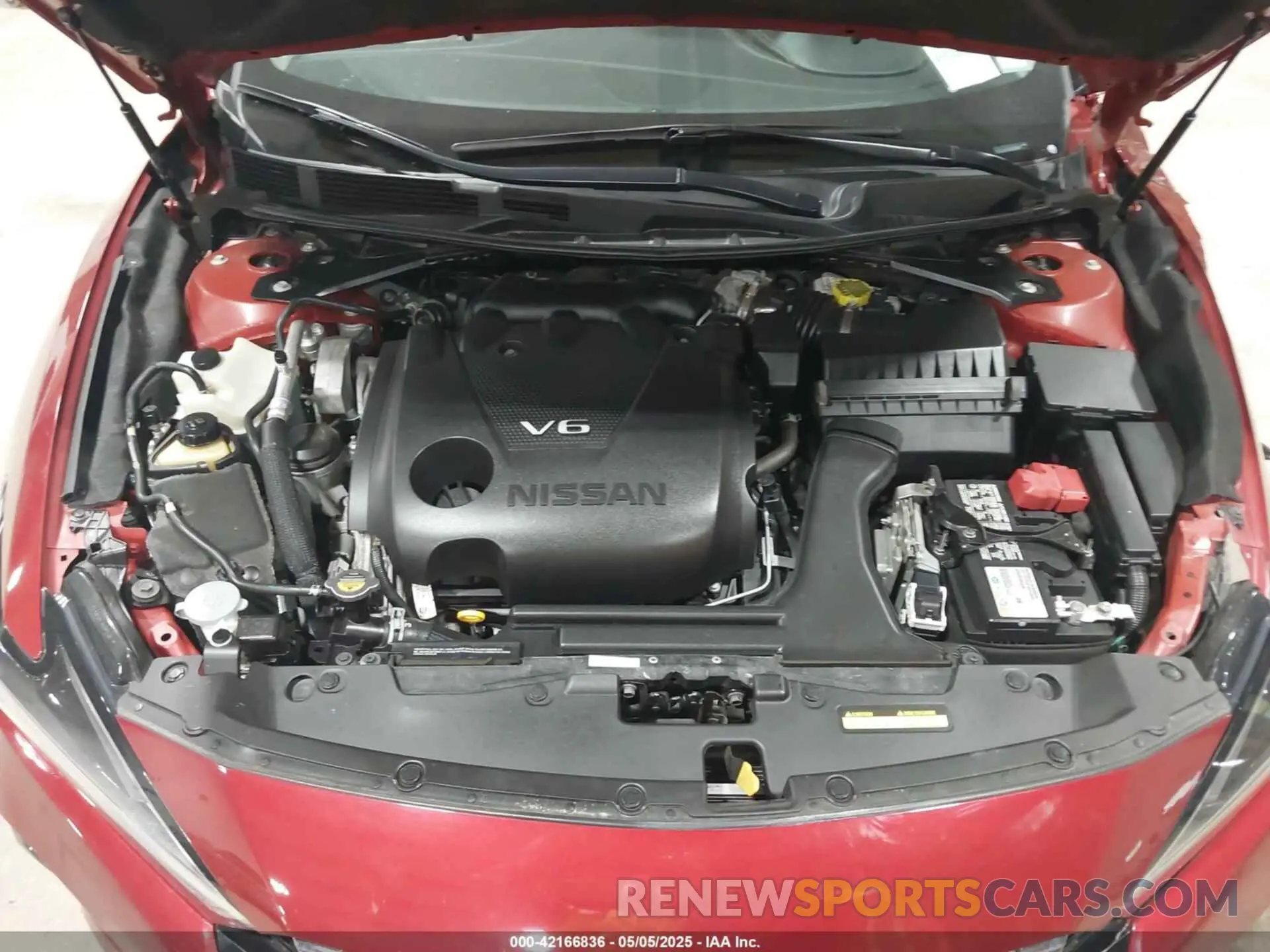 10 fotografías del automóvil dañado 1N4AA6FV0NC503501 NISSAN MAXIMA 2022