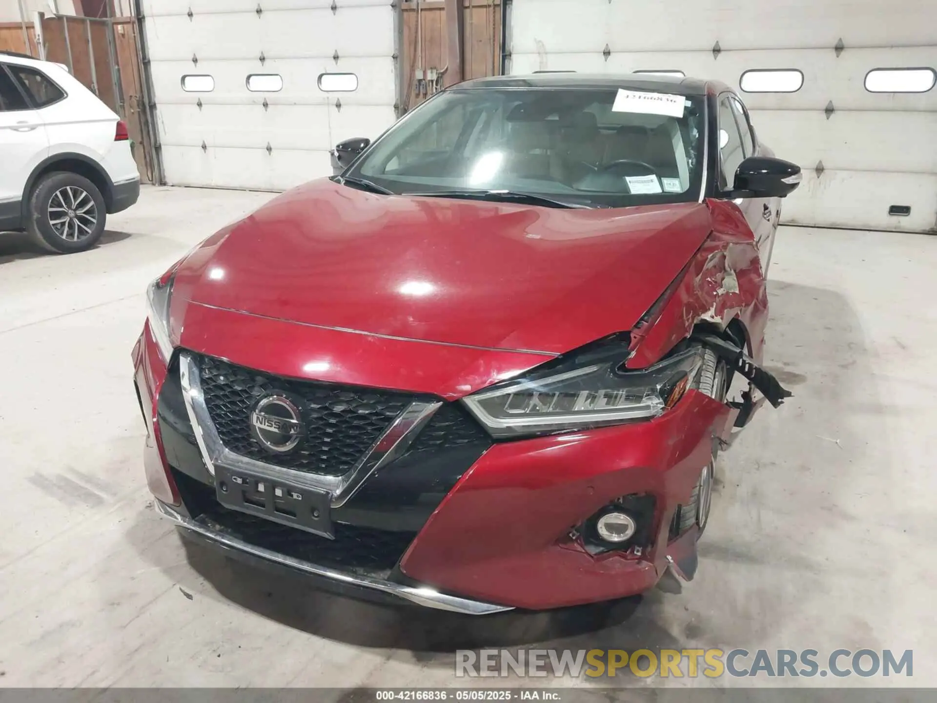 12 fotografías del automóvil dañado 1N4AA6FV0NC503501 NISSAN MAXIMA 2022