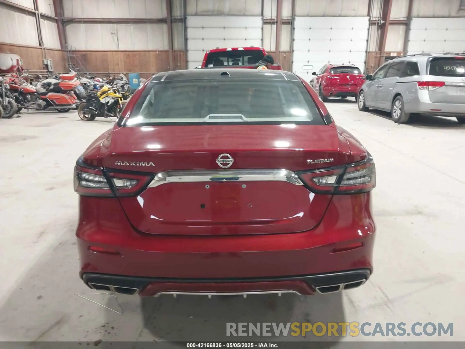 16 fotografías del automóvil dañado 1N4AA6FV0NC503501 NISSAN MAXIMA 2022