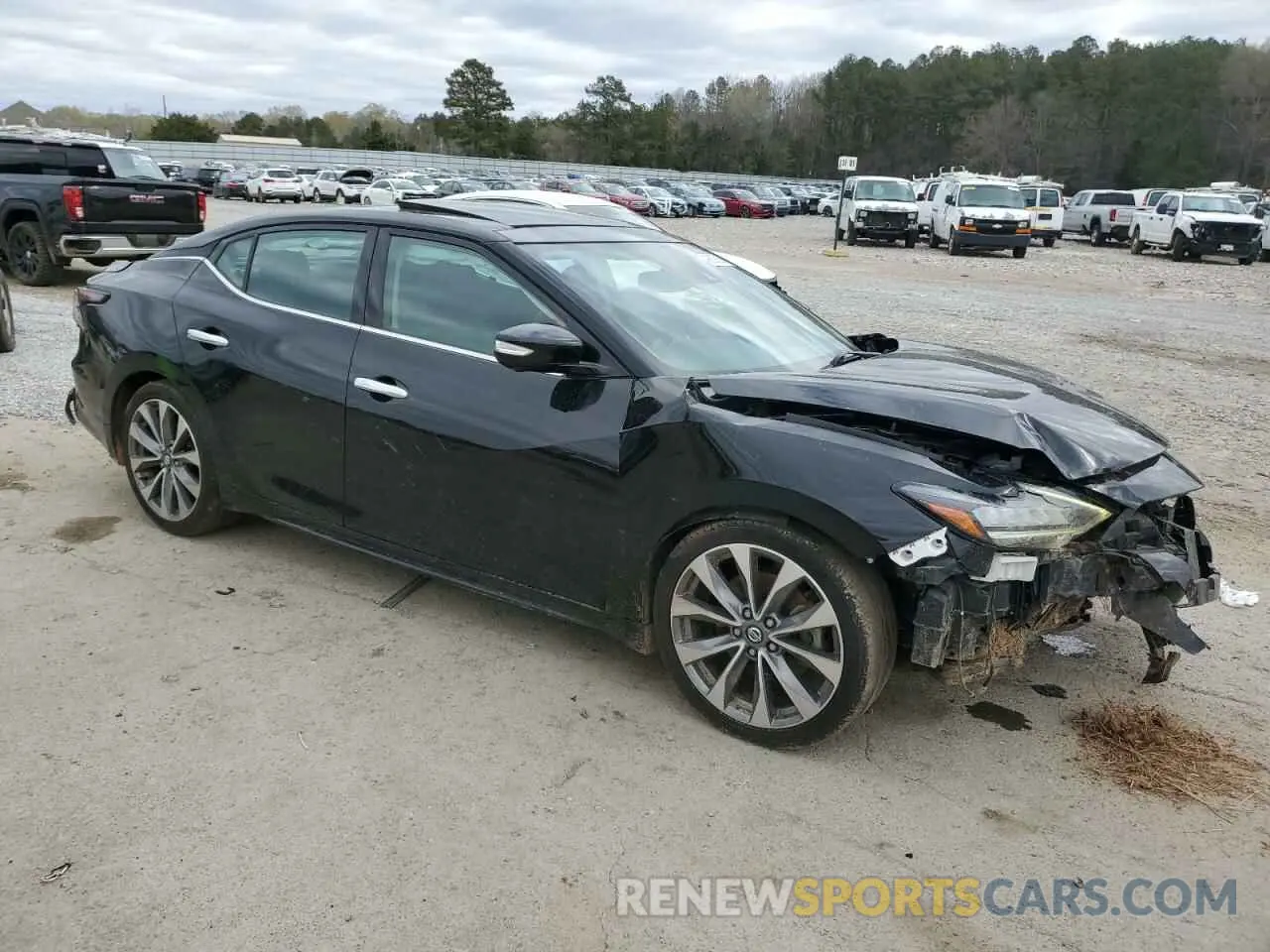 4 fotografías del automóvil dañado 1N4AA6FV0NC504826 NISSAN MAXIMA 2022