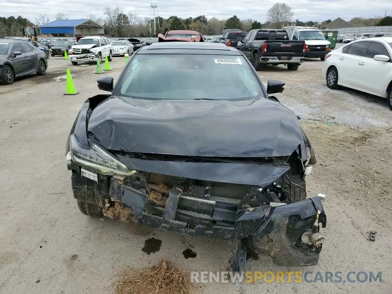 5 fotografías del automóvil dañado 1N4AA6FV0NC504826 NISSAN MAXIMA 2022