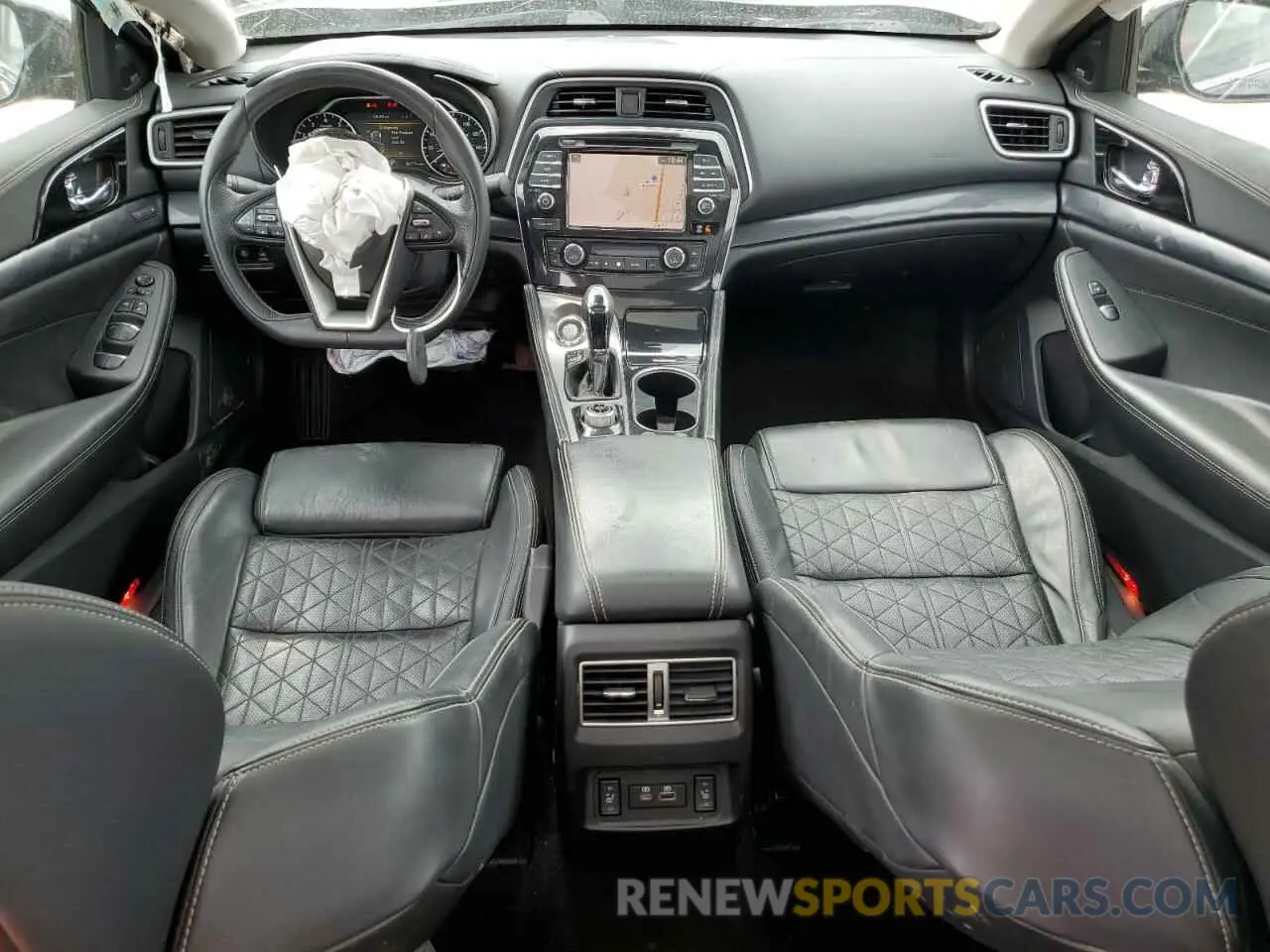 8 fotografías del automóvil dañado 1N4AA6FV0NC504826 NISSAN MAXIMA 2022