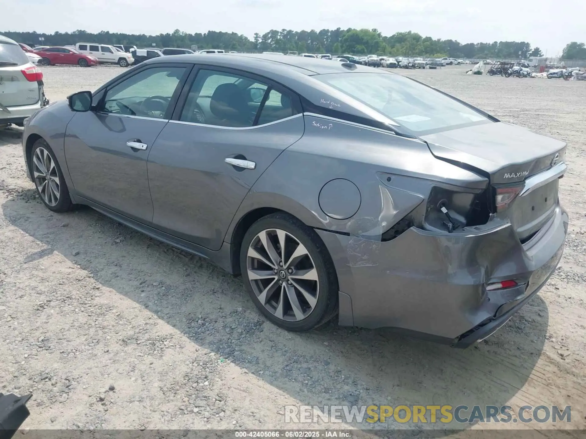 3 fotografías del automóvil dañado 1N4AA6FV1NC503118 NISSAN MAXIMA 2022