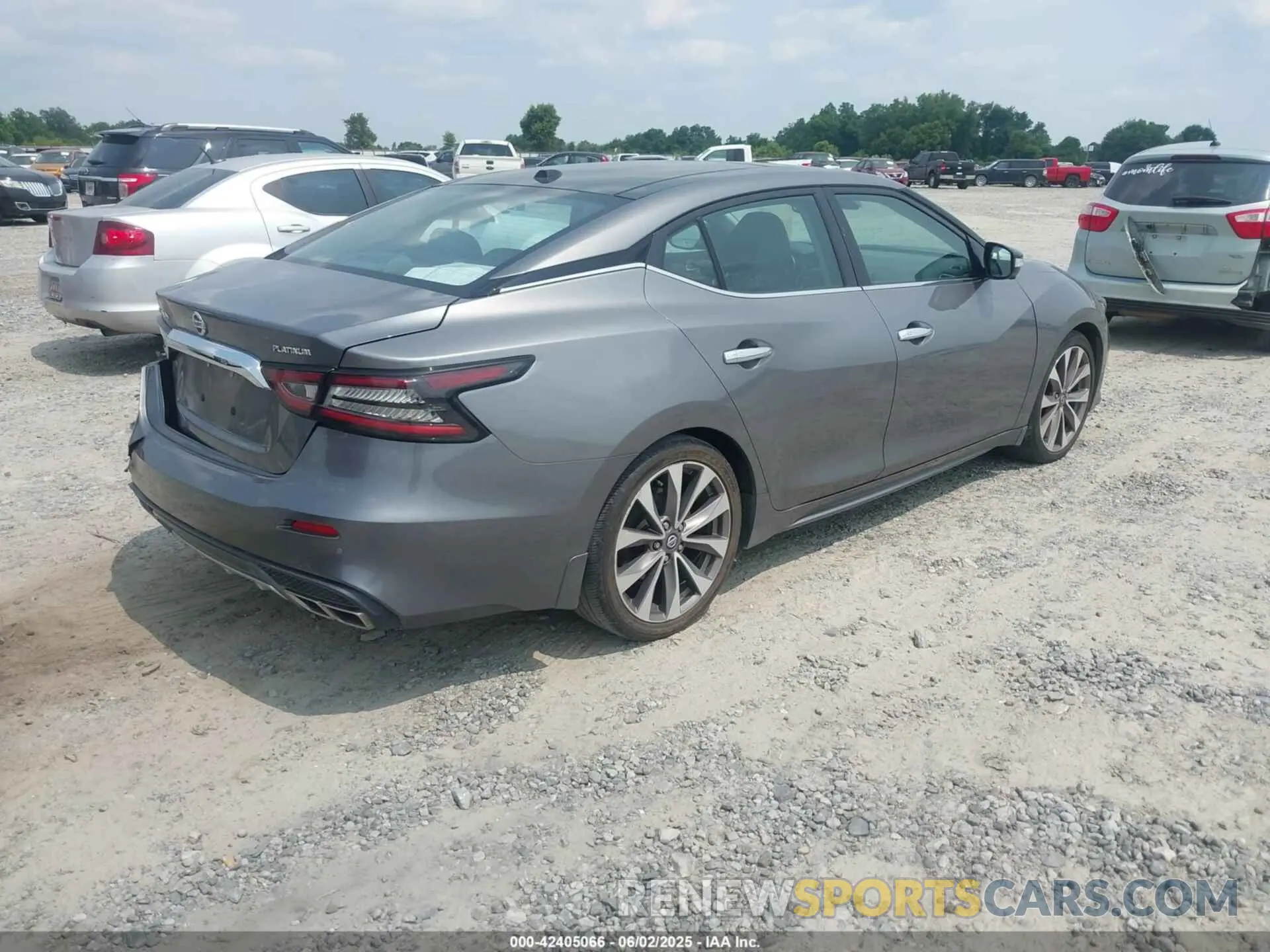 4 fotografías del automóvil dañado 1N4AA6FV1NC503118 NISSAN MAXIMA 2022