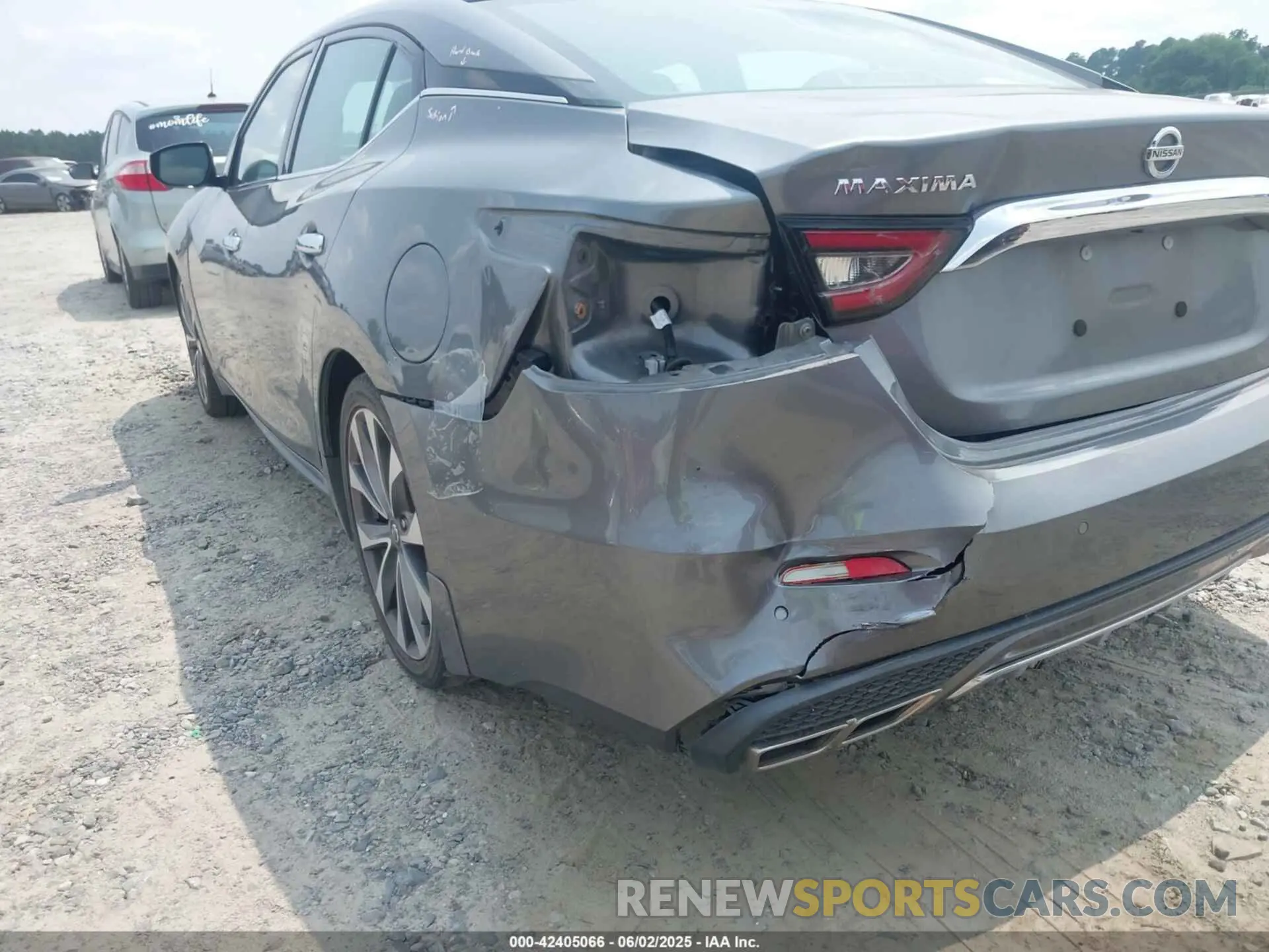 6 fotografías del automóvil dañado 1N4AA6FV1NC503118 NISSAN MAXIMA 2022