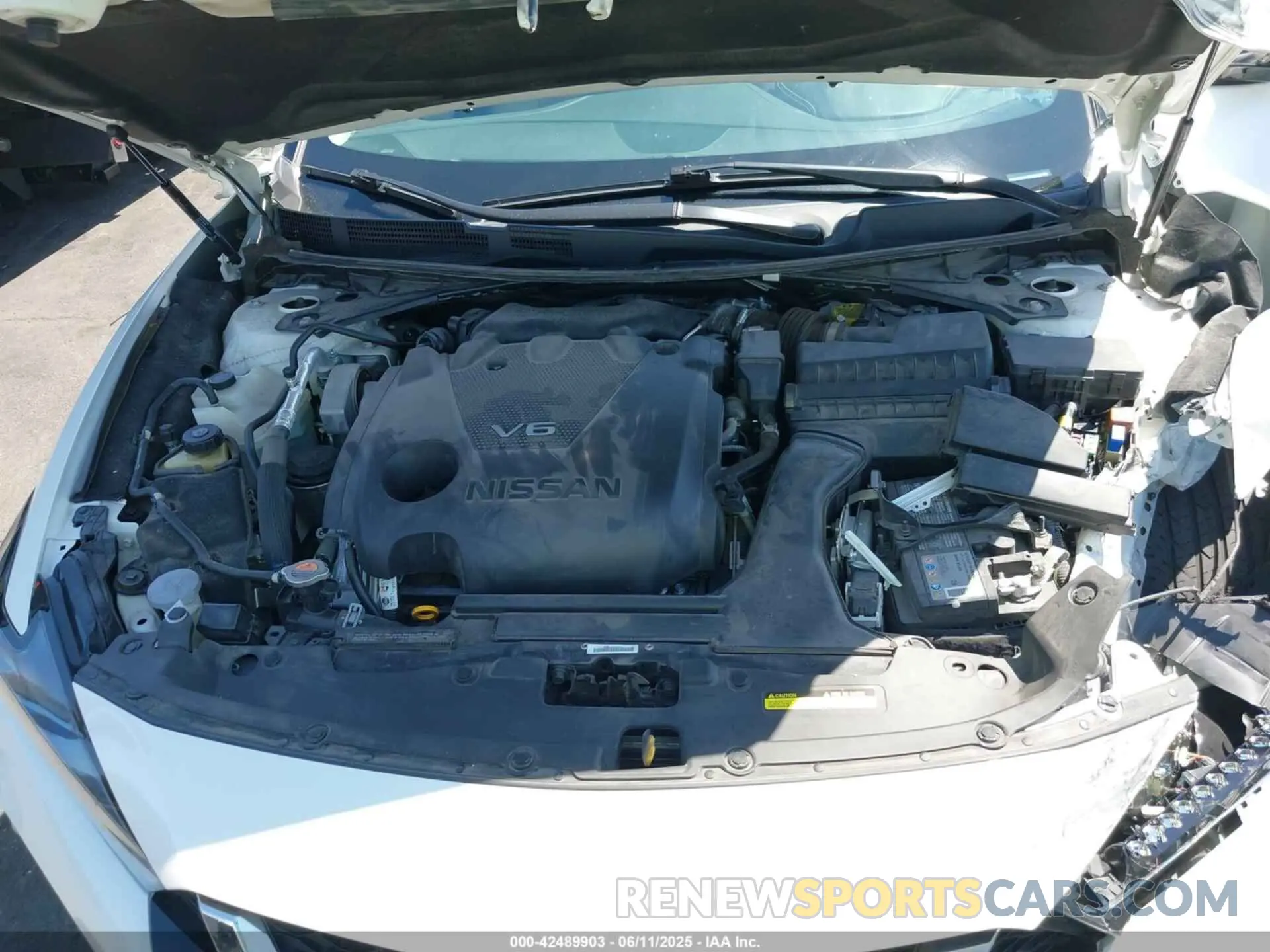 10 fotografías del automóvil dañado 1N4AA6FV1NC507637 NISSAN MAXIMA 2022