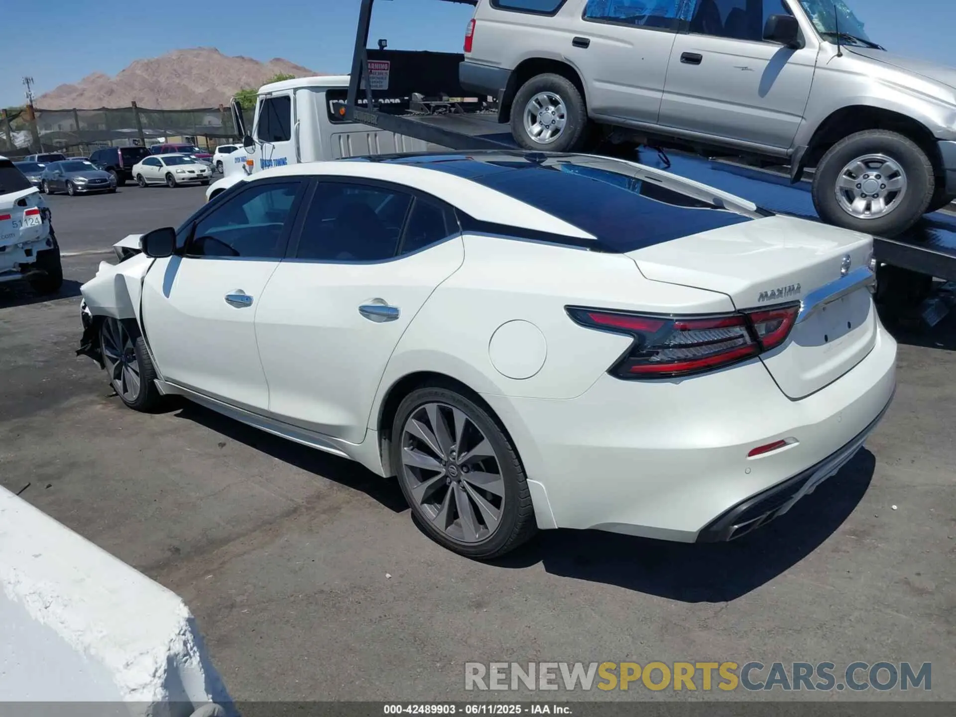 3 fotografías del automóvil dañado 1N4AA6FV1NC507637 NISSAN MAXIMA 2022