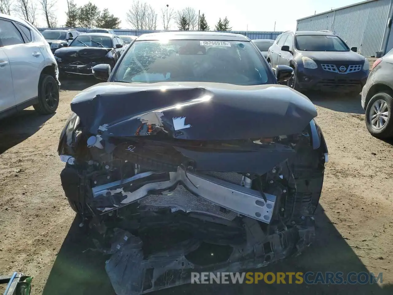 5 fotografías del automóvil dañado 1N4AA6FV5NC502554 NISSAN MAXIMA 2022
