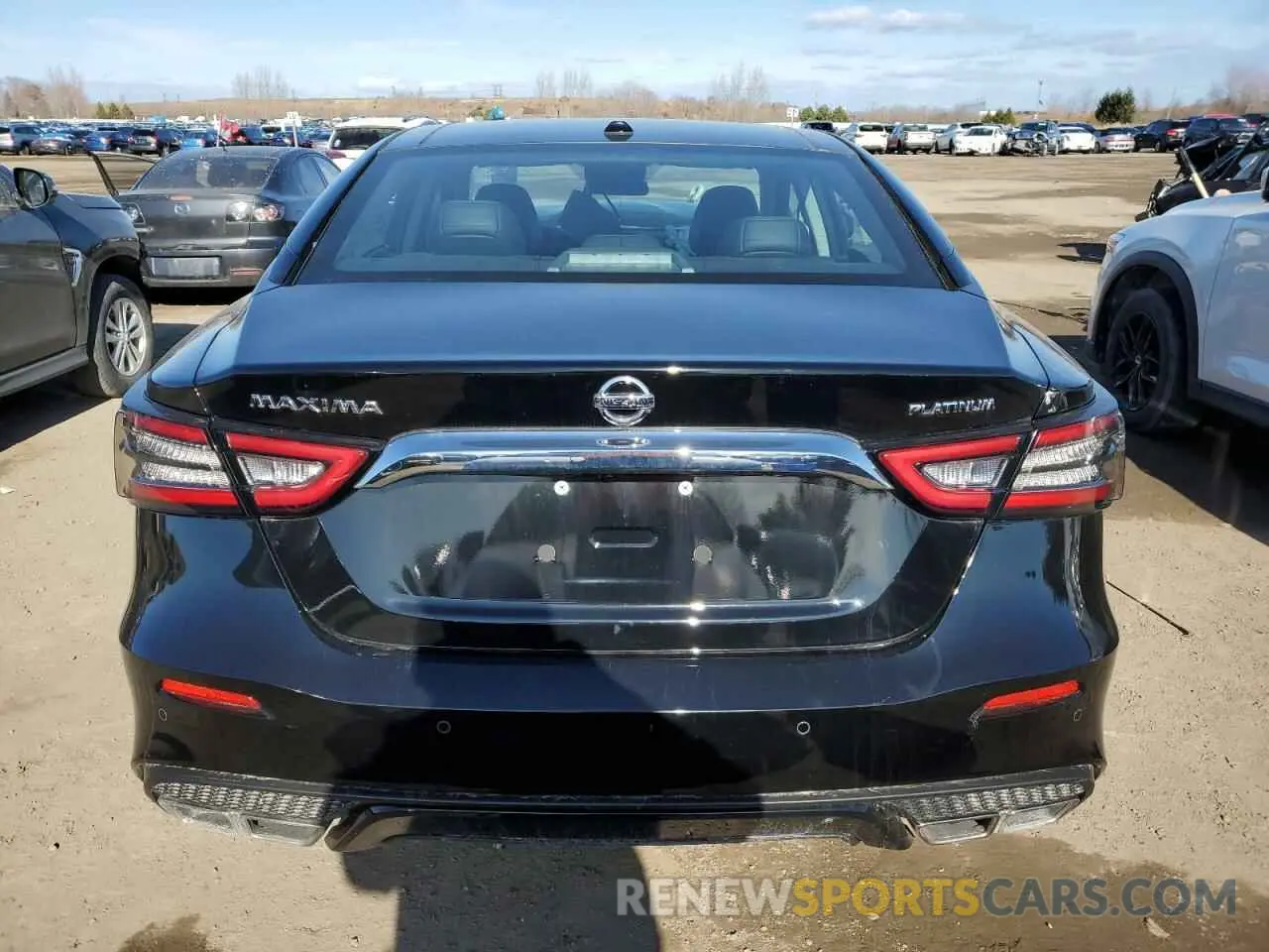 6 fotografías del automóvil dañado 1N4AA6FV5NC502554 NISSAN MAXIMA 2022