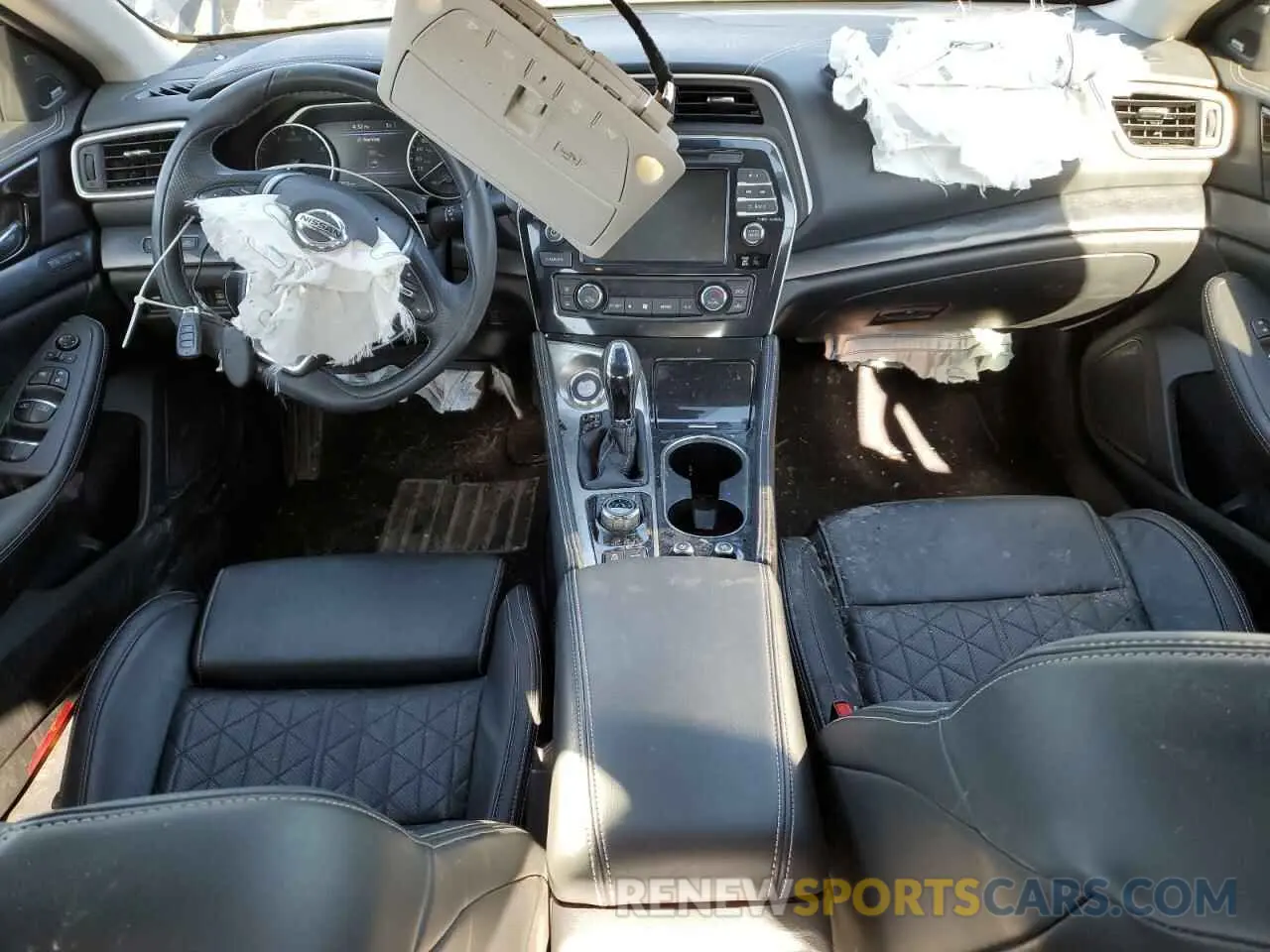 8 fotografías del automóvil dañado 1N4AA6FV5NC502554 NISSAN MAXIMA 2022