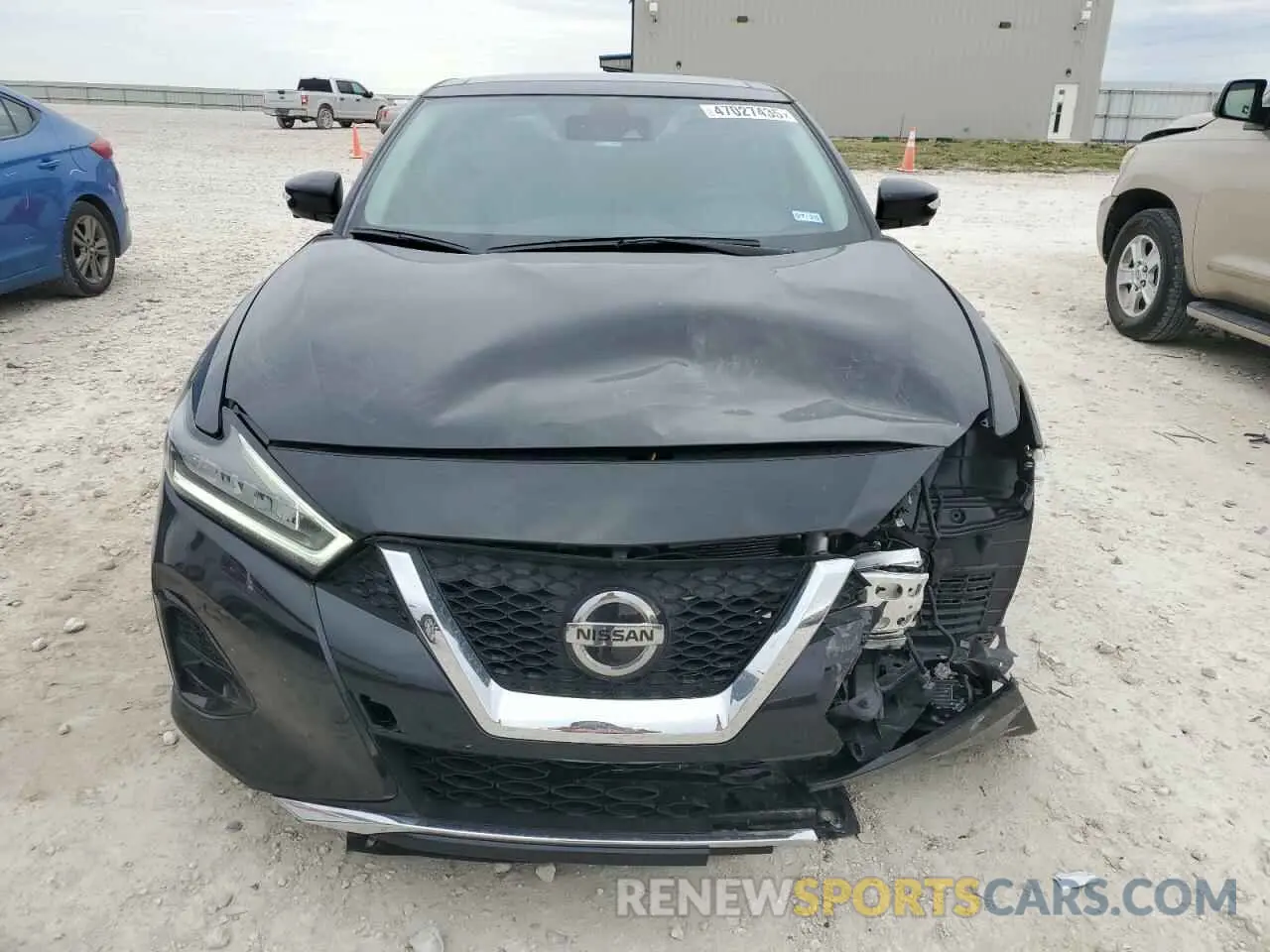 5 fotografías del automóvil dañado 1N4AA6FV6NC508346 NISSAN MAXIMA 2022