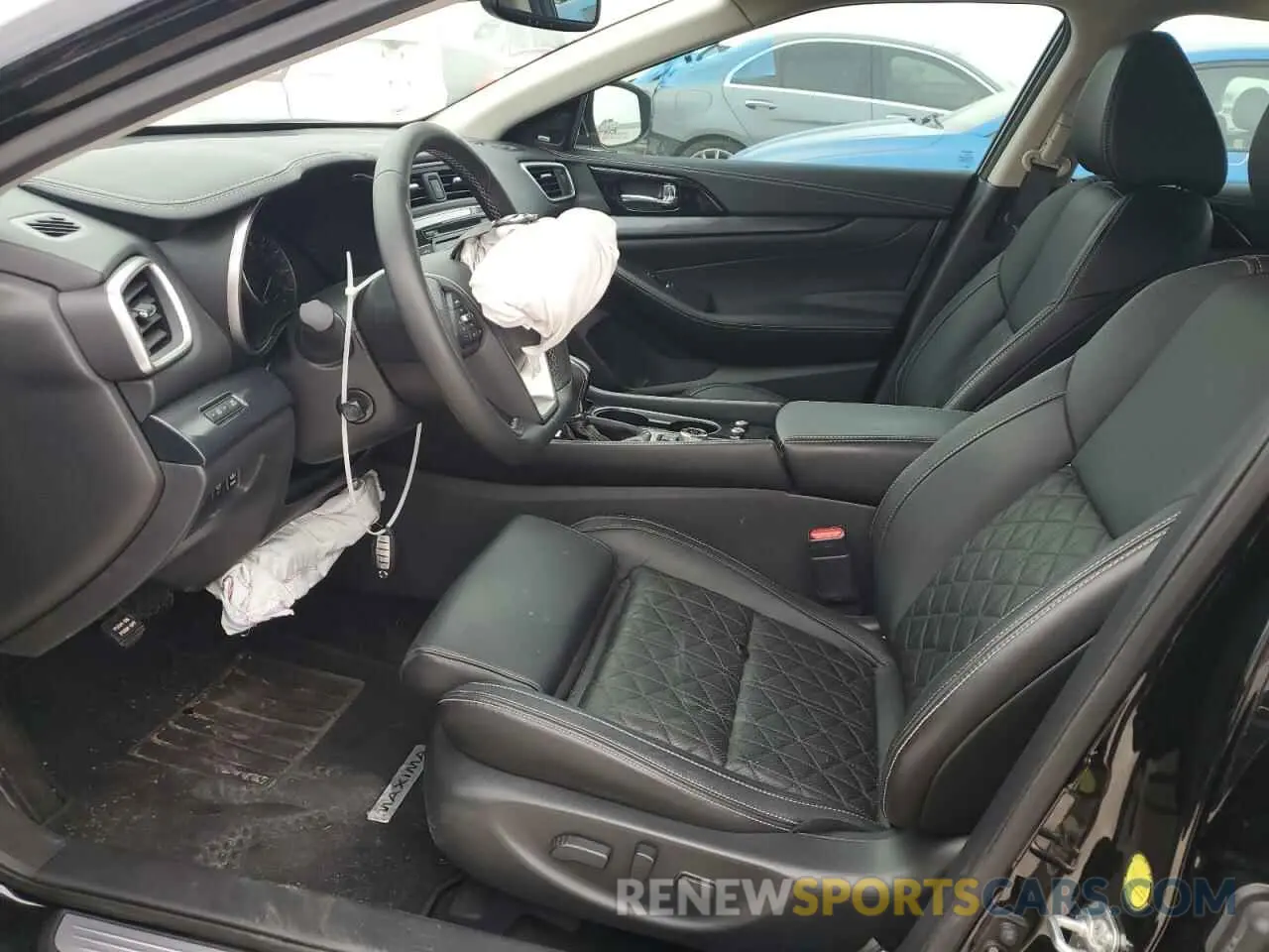 7 fotografías del automóvil dañado 1N4AA6FV6NC508346 NISSAN MAXIMA 2022