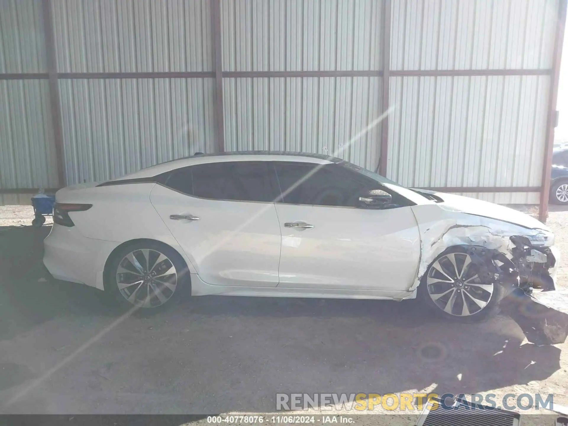 13 fotografías del automóvil dañado 1N4AA6FV8NC507215 NISSAN MAXIMA 2022