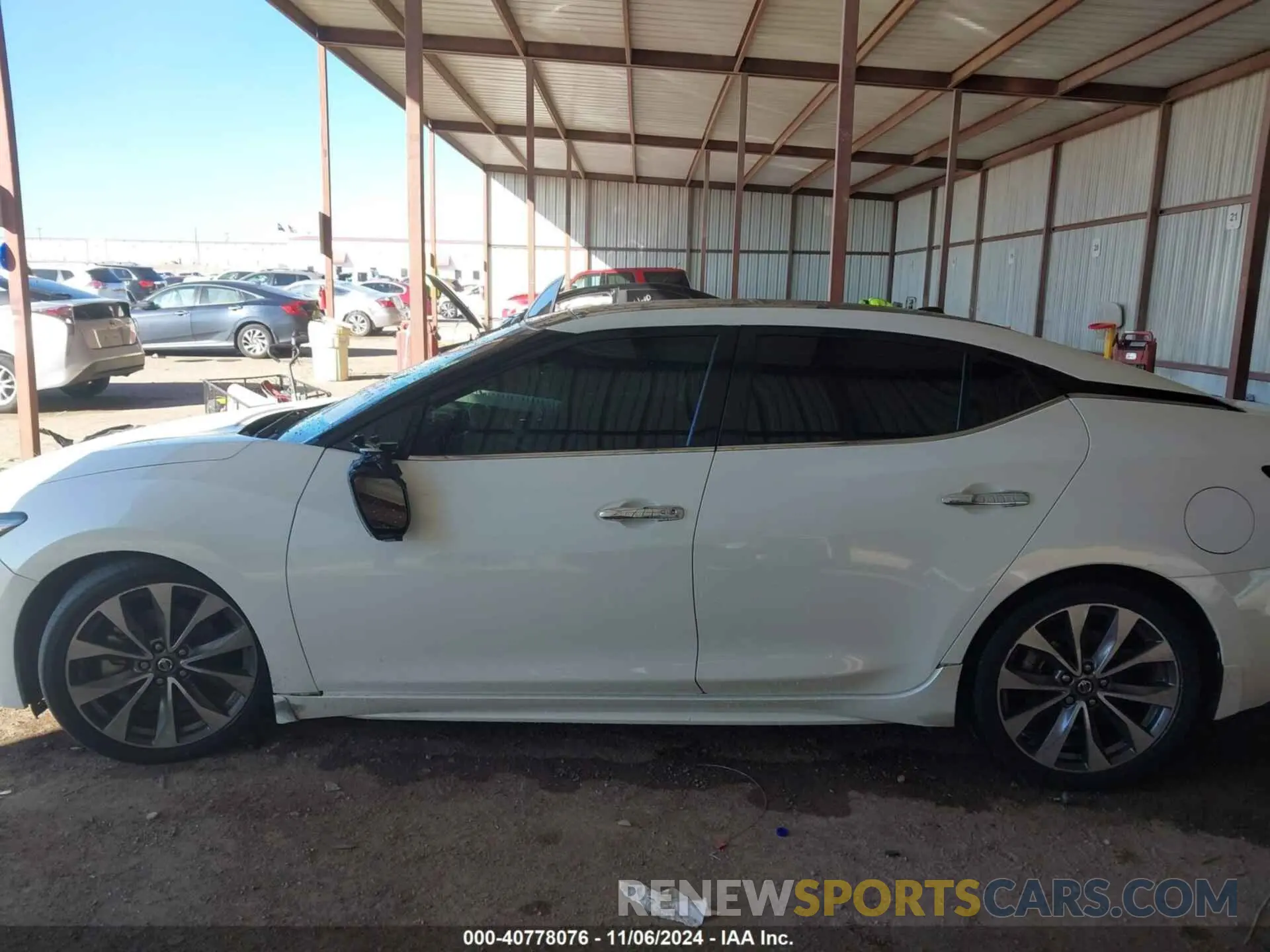 14 fotografías del automóvil dañado 1N4AA6FV8NC507215 NISSAN MAXIMA 2022