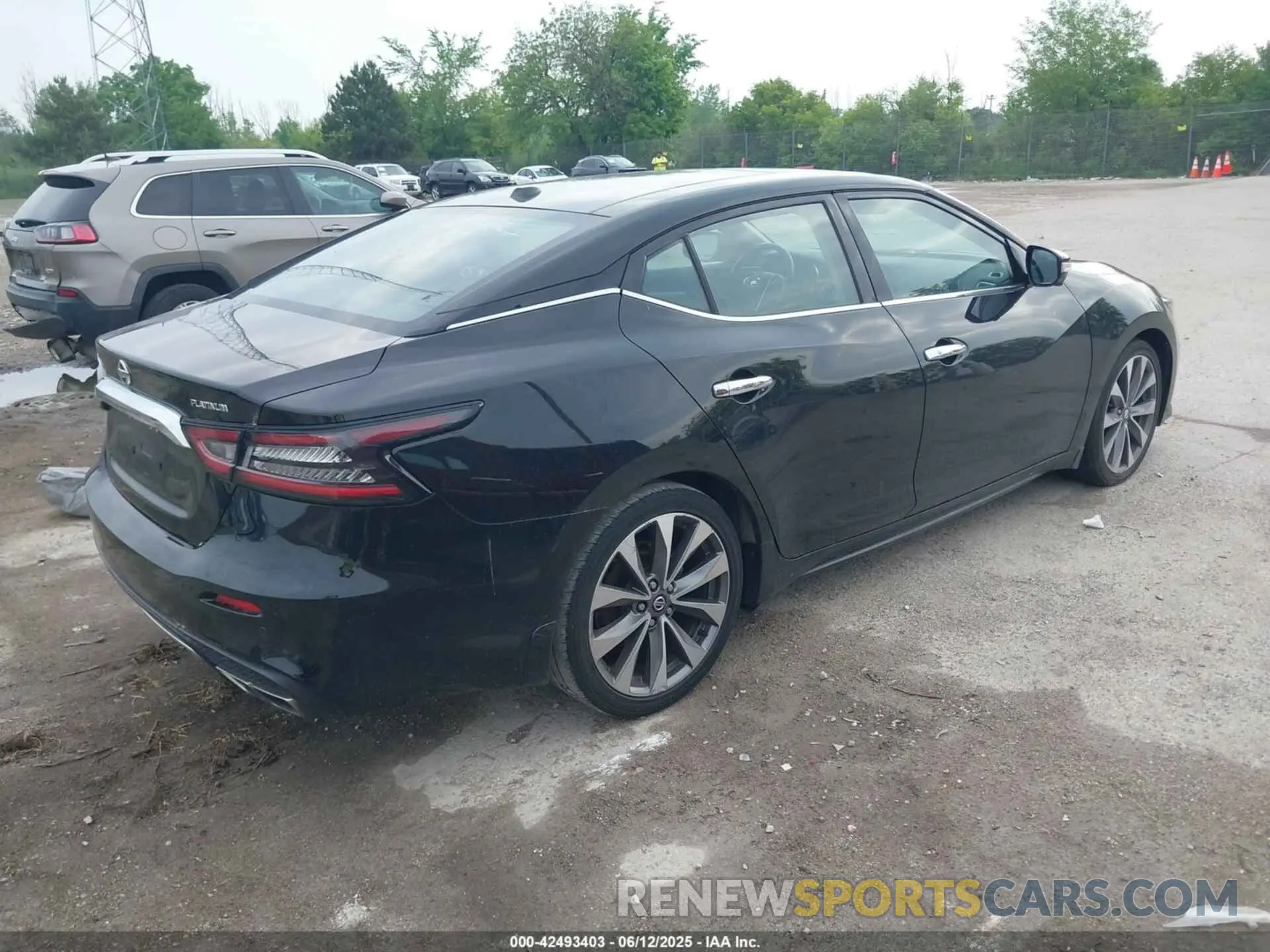 4 fotografías del automóvil dañado 1N4AA6FVXNC504851 NISSAN MAXIMA 2022