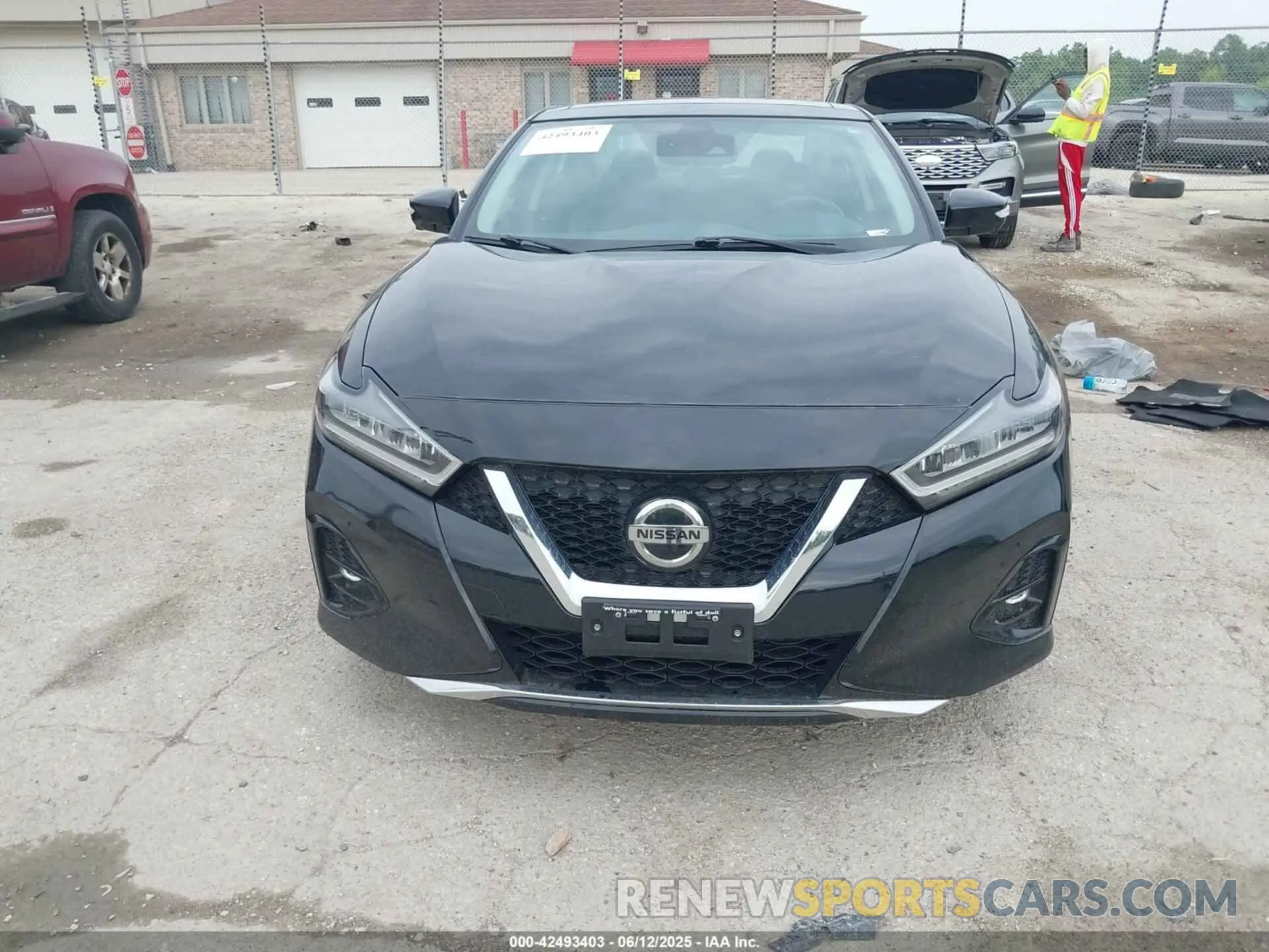 6 fotografías del automóvil dañado 1N4AA6FVXNC504851 NISSAN MAXIMA 2022