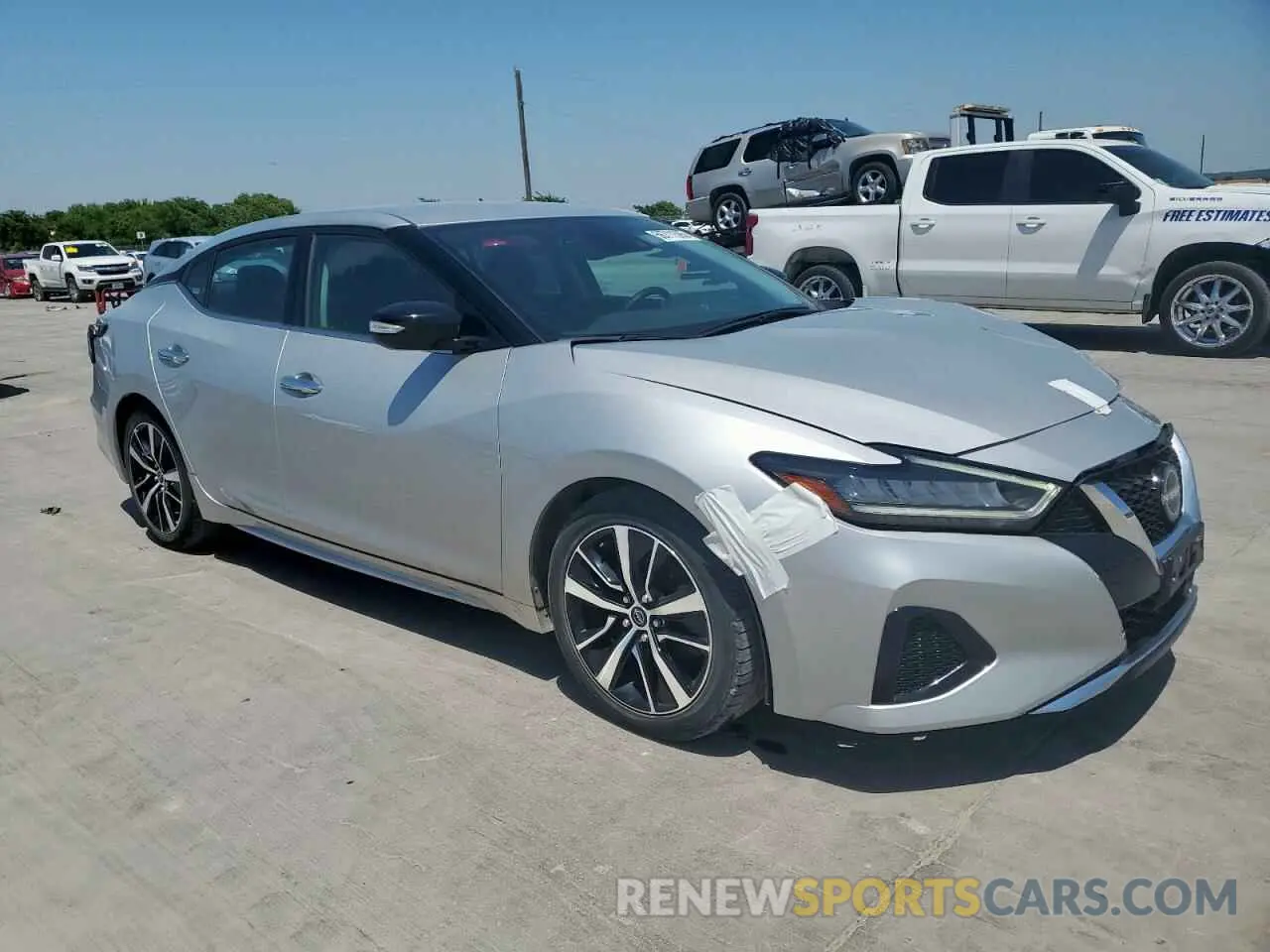 4 fotografías del automóvil dañado 1N4AA6CV3PC510272 NISSAN MAXIMA 2023