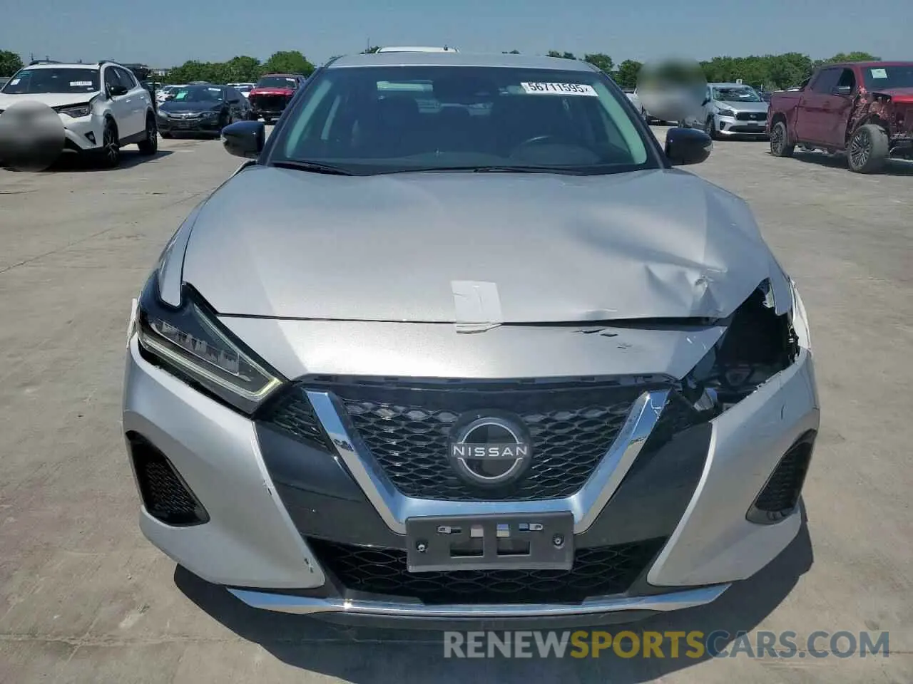 5 fotografías del automóvil dañado 1N4AA6CV3PC510272 NISSAN MAXIMA 2023