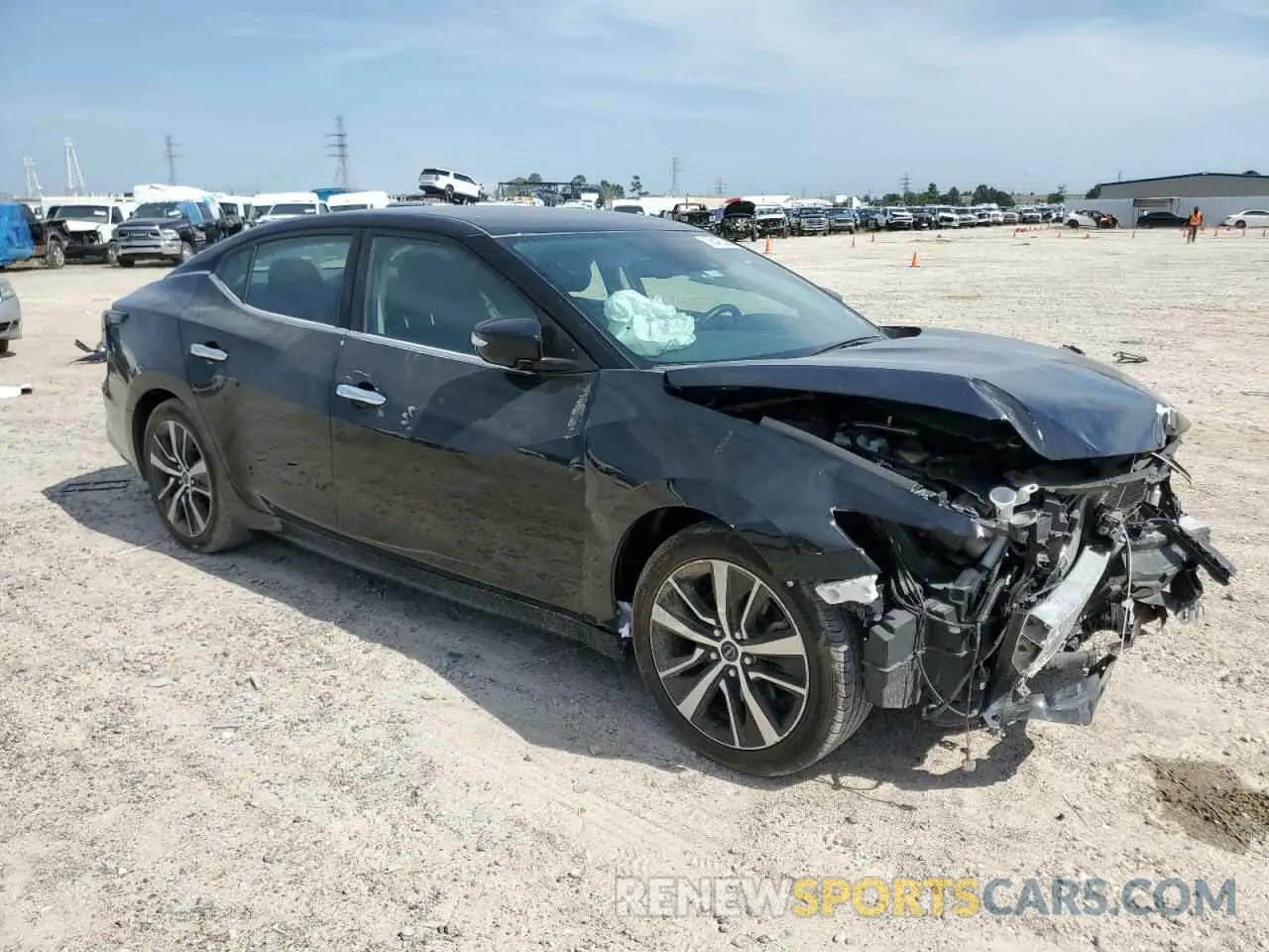 4 fotografías del automóvil dañado 1N4AA6CV5PC511116 NISSAN MAXIMA 2023