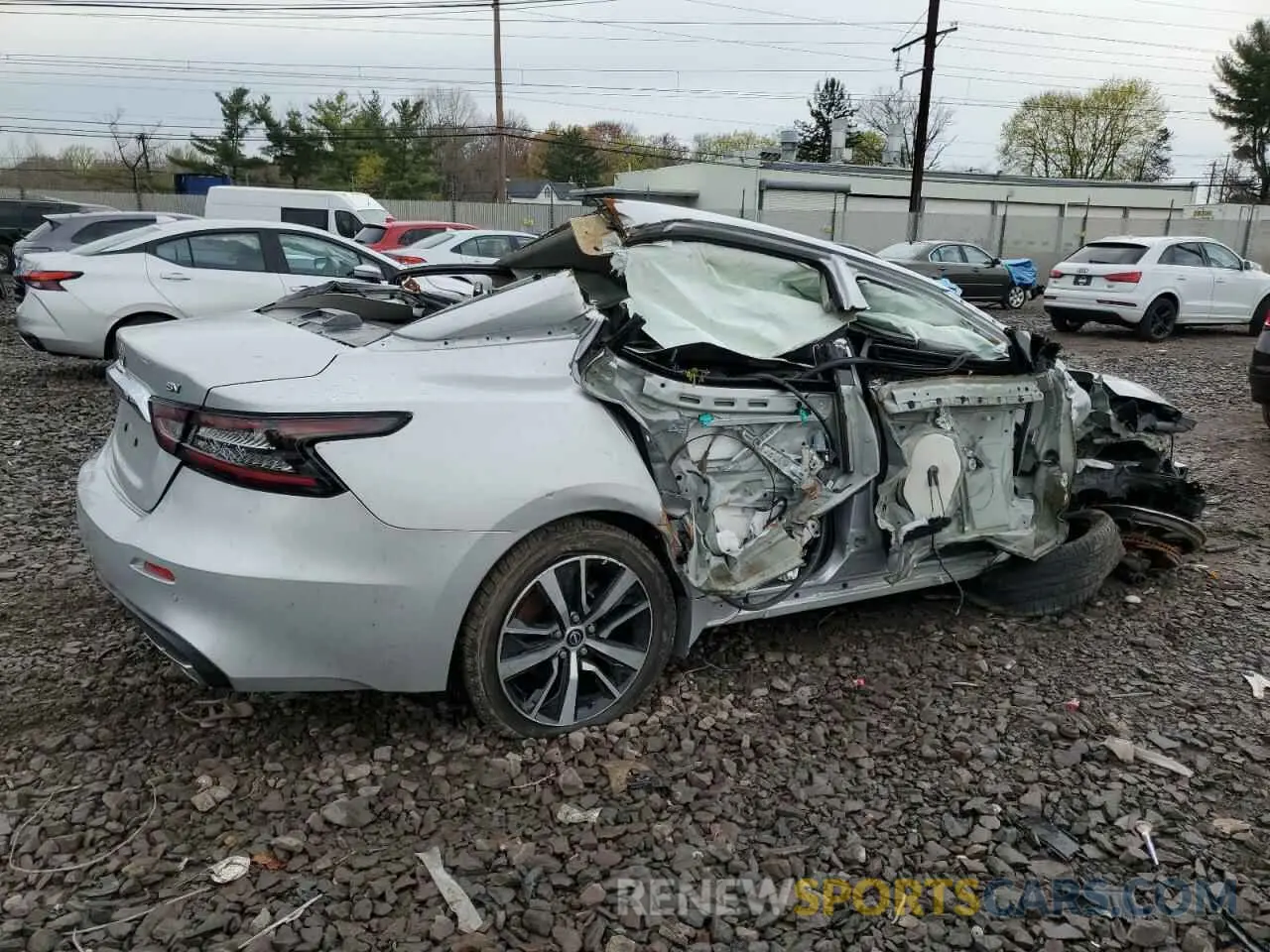 3 fotografías del automóvil dañado 1N4AA6CV5PC511312 NISSAN MAXIMA 2023