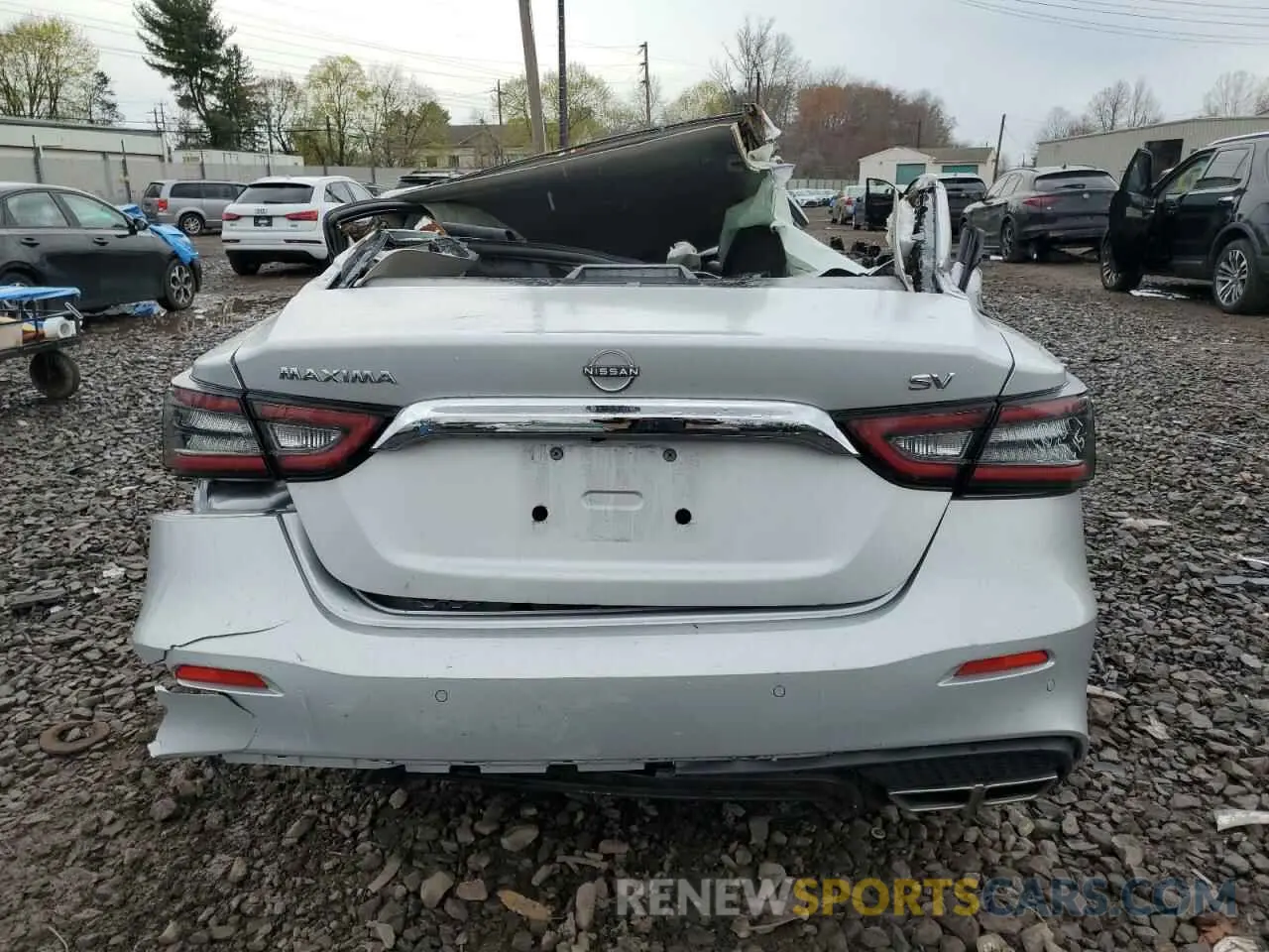 6 fotografías del automóvil dañado 1N4AA6CV5PC511312 NISSAN MAXIMA 2023