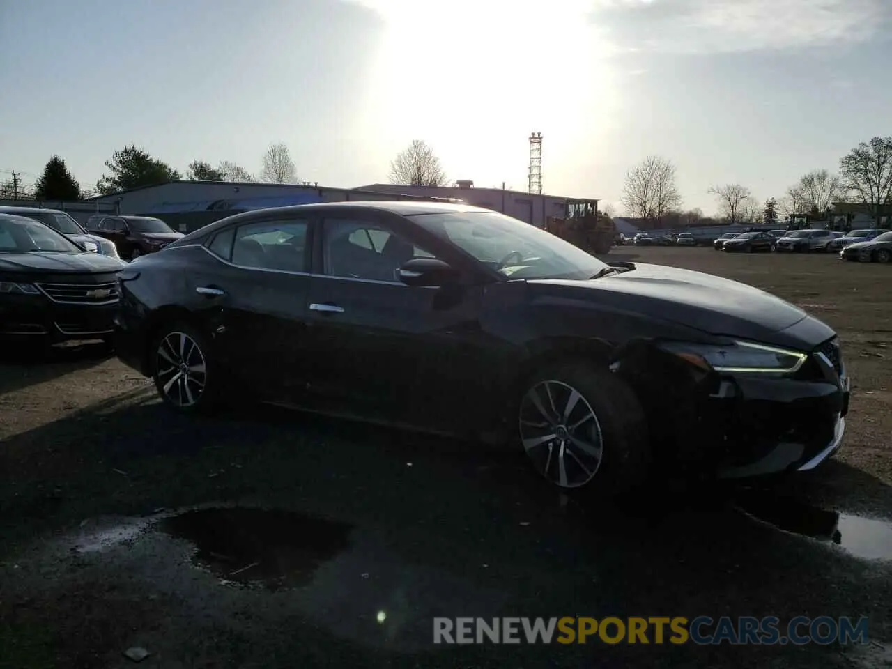 4 fotografías del automóvil dañado 1N4AA6CV6PC510850 NISSAN MAXIMA 2023