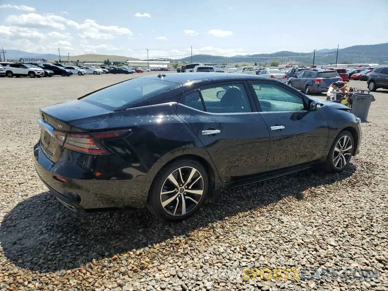 3 fotografías del automóvil dañado 1N4AA6CVXPC512195 NISSAN MAXIMA 2023