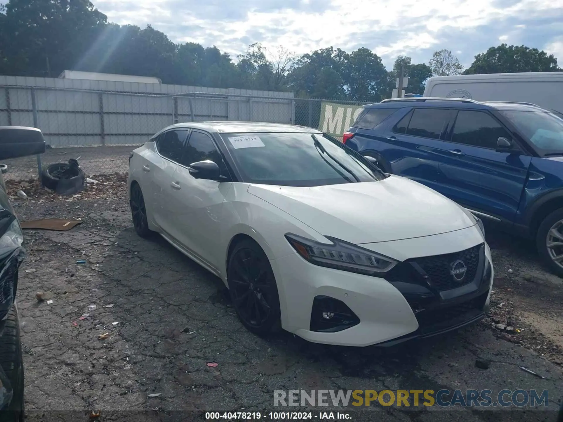 1 fotografías del automóvil dañado 1N4AA6EV0PC502854 NISSAN MAXIMA 2023